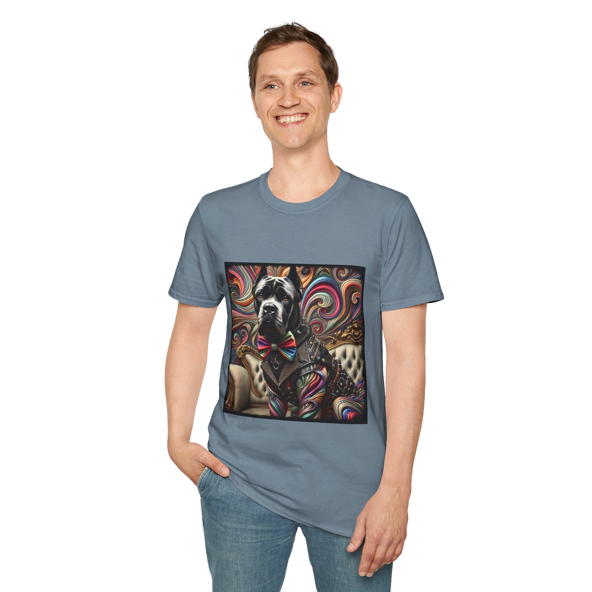 Cane Corso Edgy Rocker  | Unisex Dog T-Shirt
