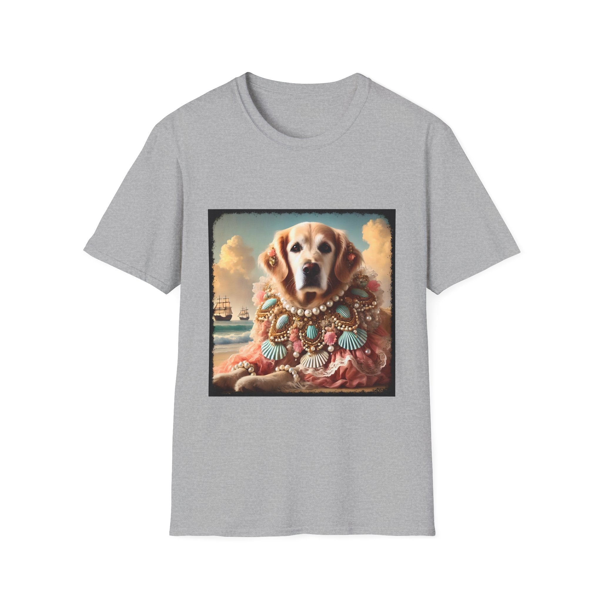 Golden Retriever Shirt | Beach Babe Dog Lover Tee