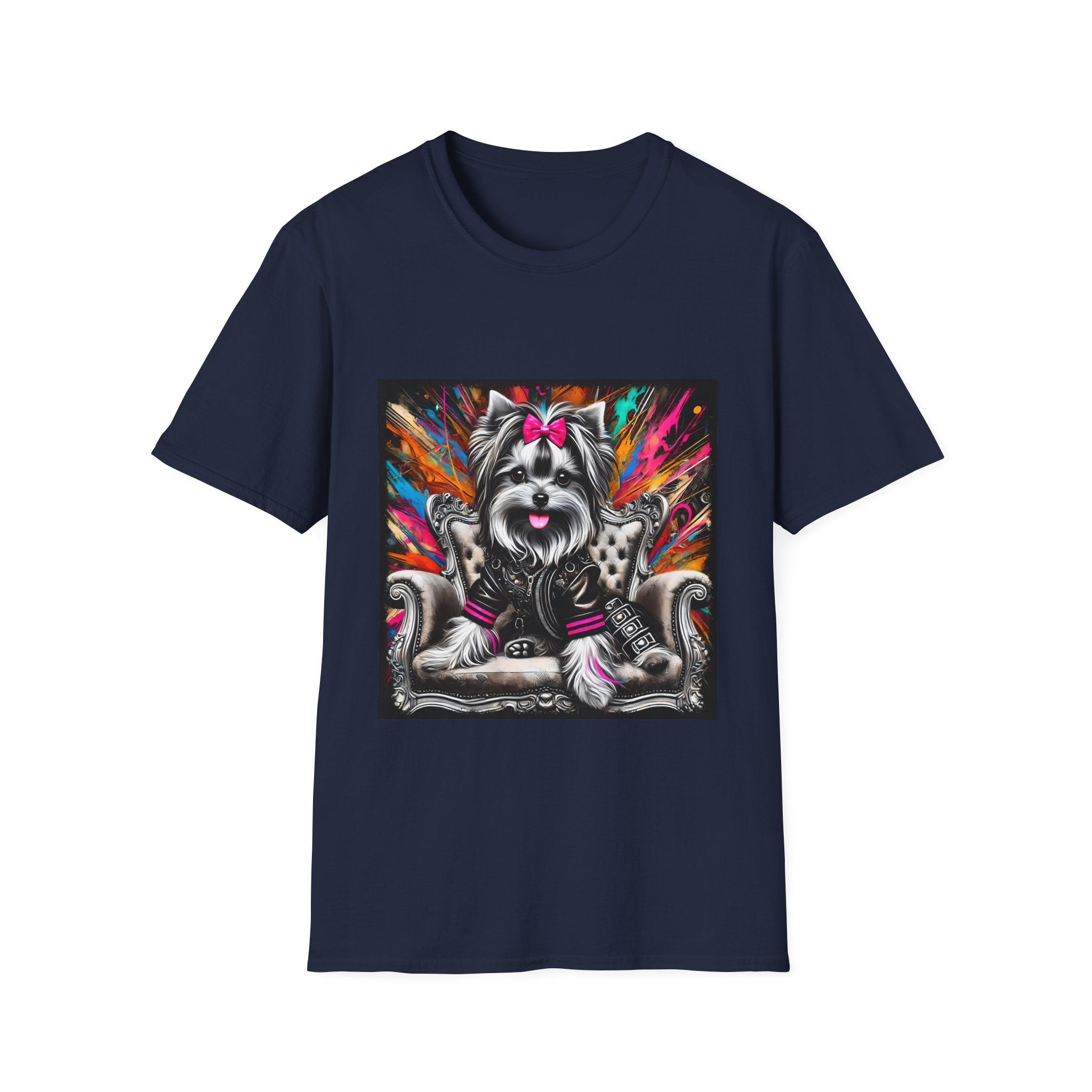 Yorkshire Terrier Bold Rocker  | Unisex Dog T-Shirt