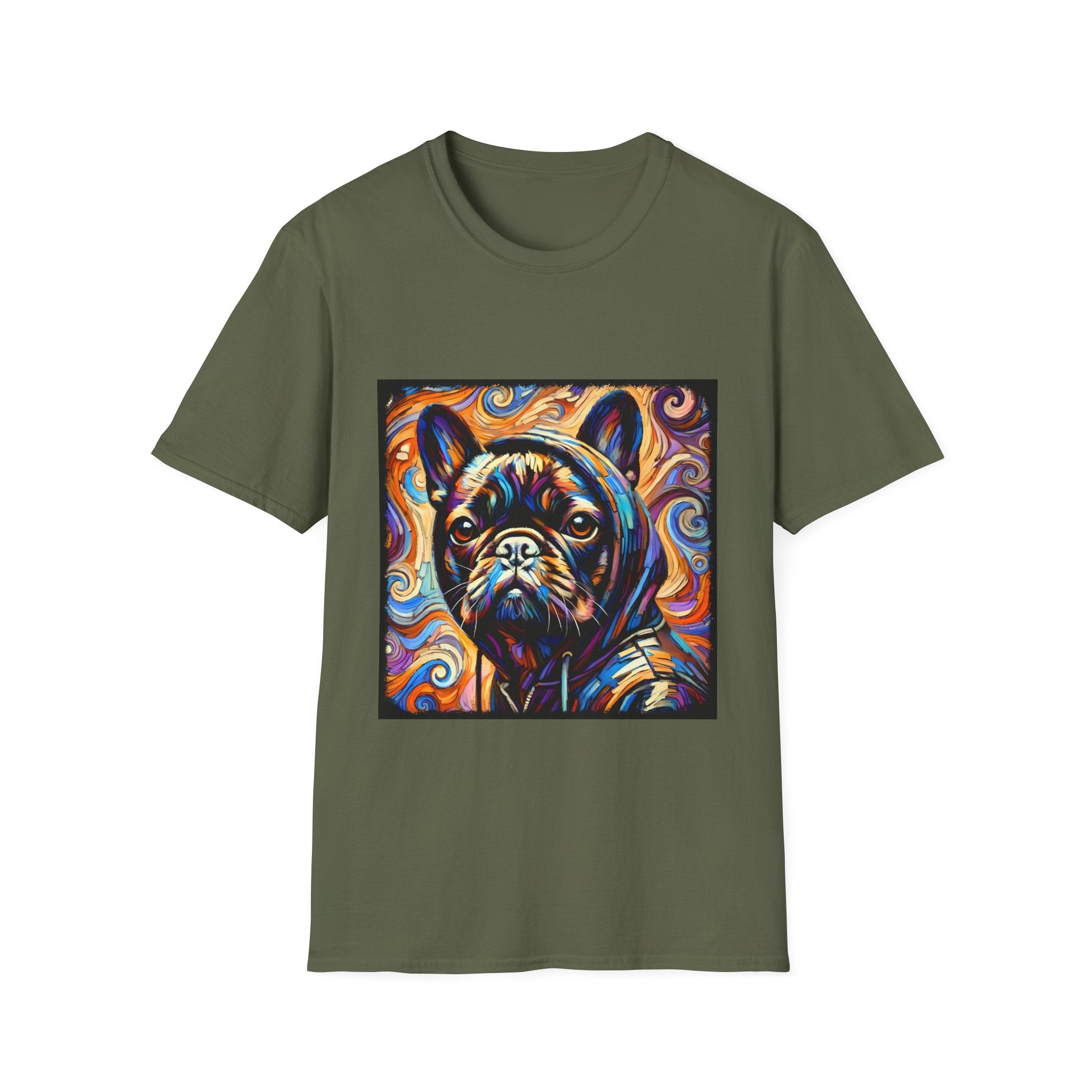 French Bulldog Shirt | Relaxed Swirl Dog Lover Tee