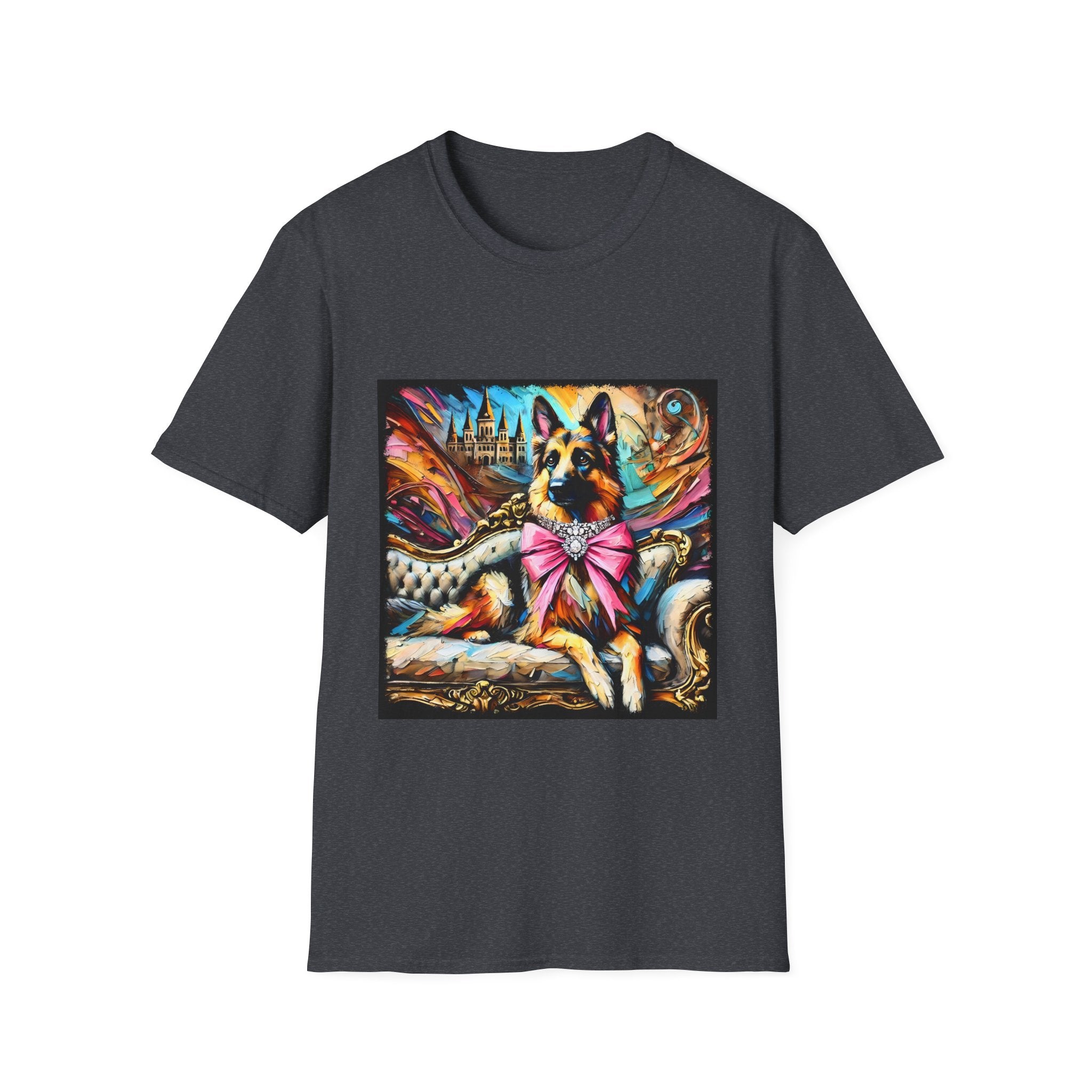 German Shepherd Diamond Princess Classic II | Unisex Dog T-Shirt