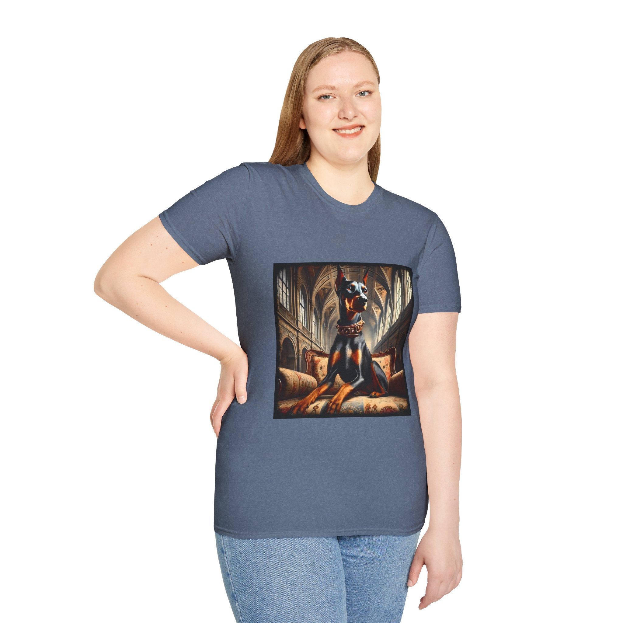 Doberman Pinscher Posh Prince | Unisex Dog T-Shirt