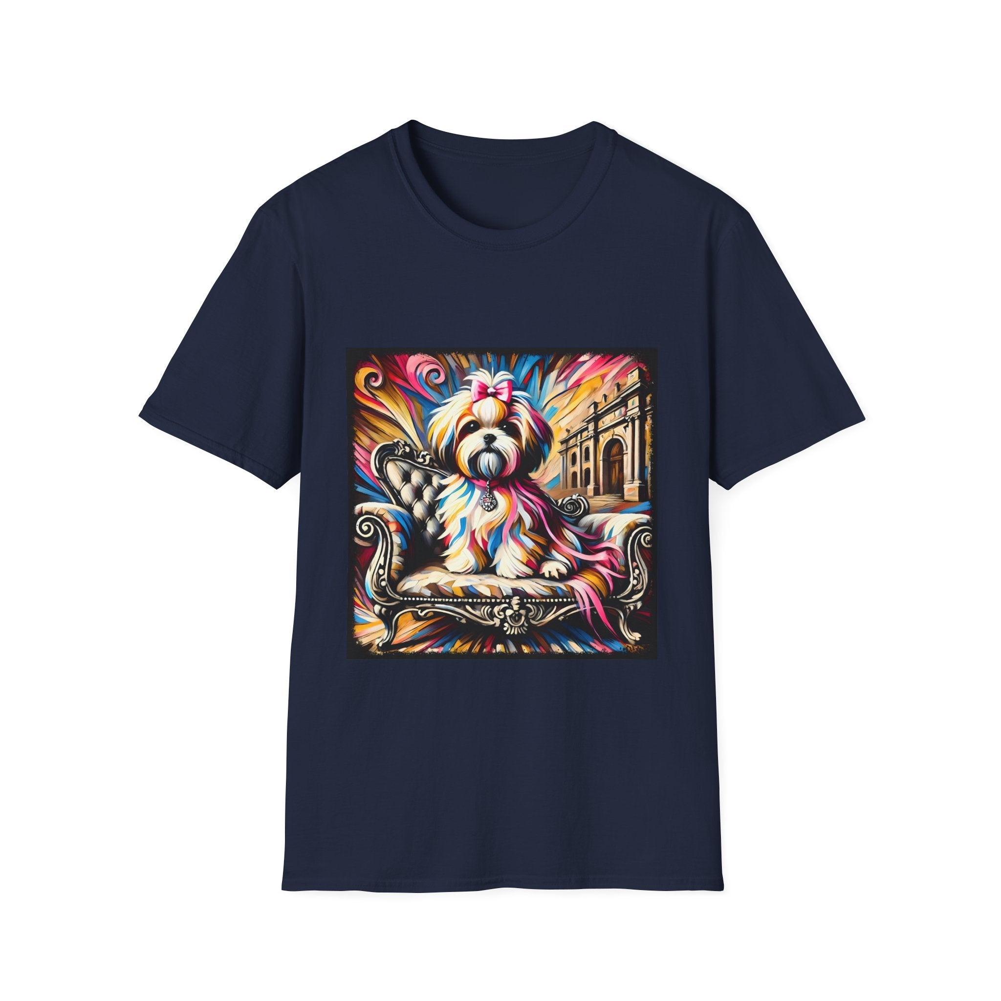 Lhasa Apso Diamond Princess Classic | Unisex Dog T-Shirt