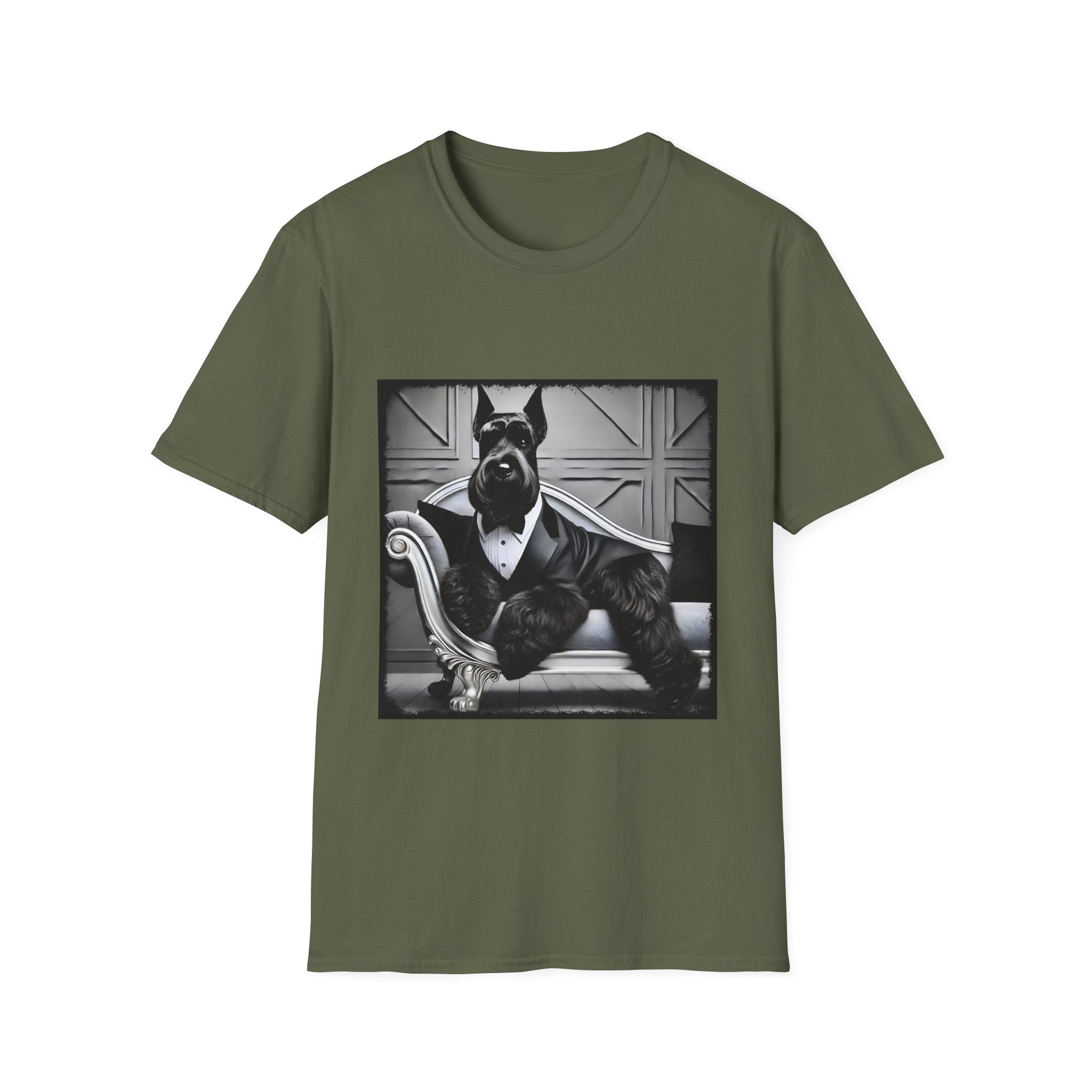 Schnauzer Suave Stud | Unisex Dog T-Shirt