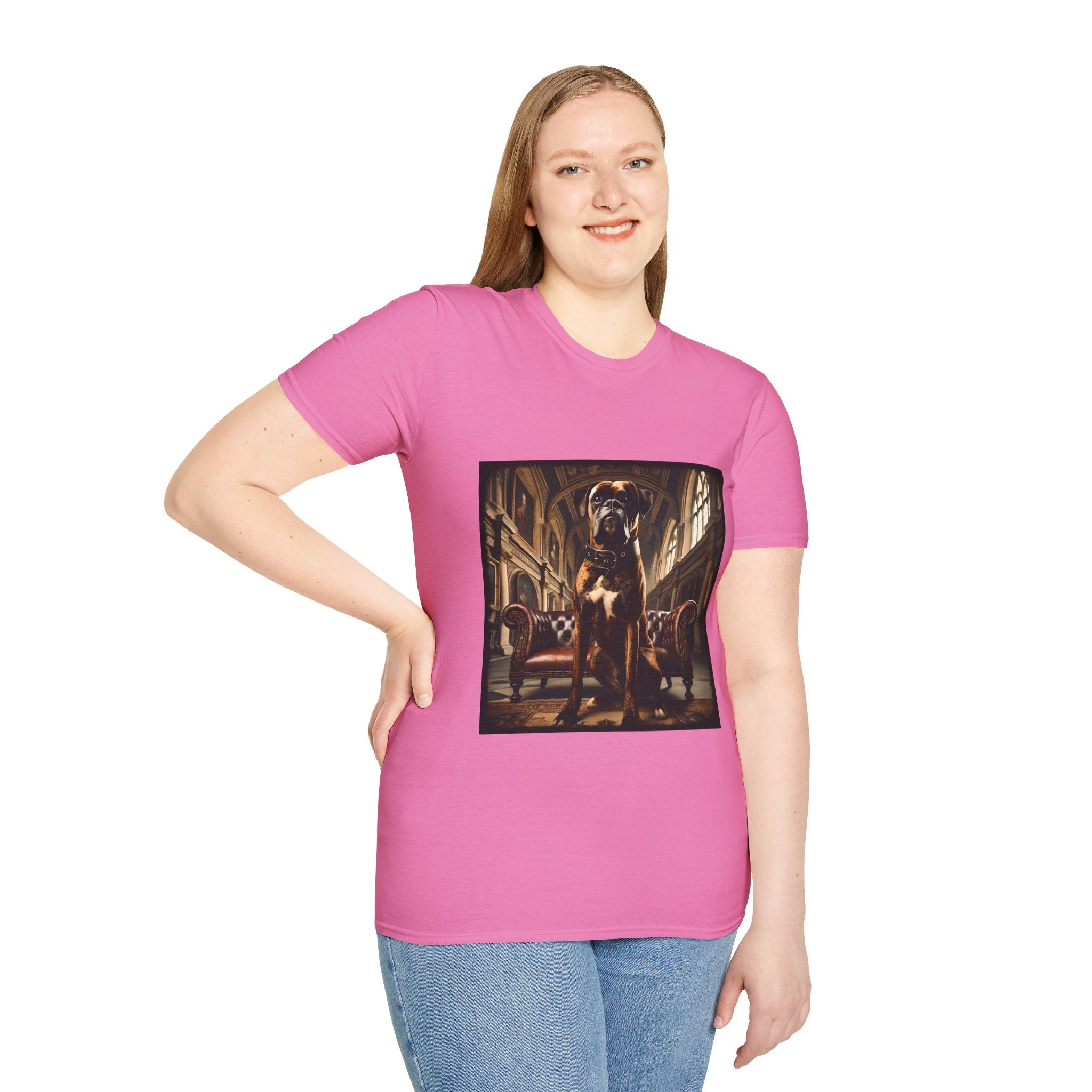 Boxer Poised Prince | Unisex Dog T-Shirt