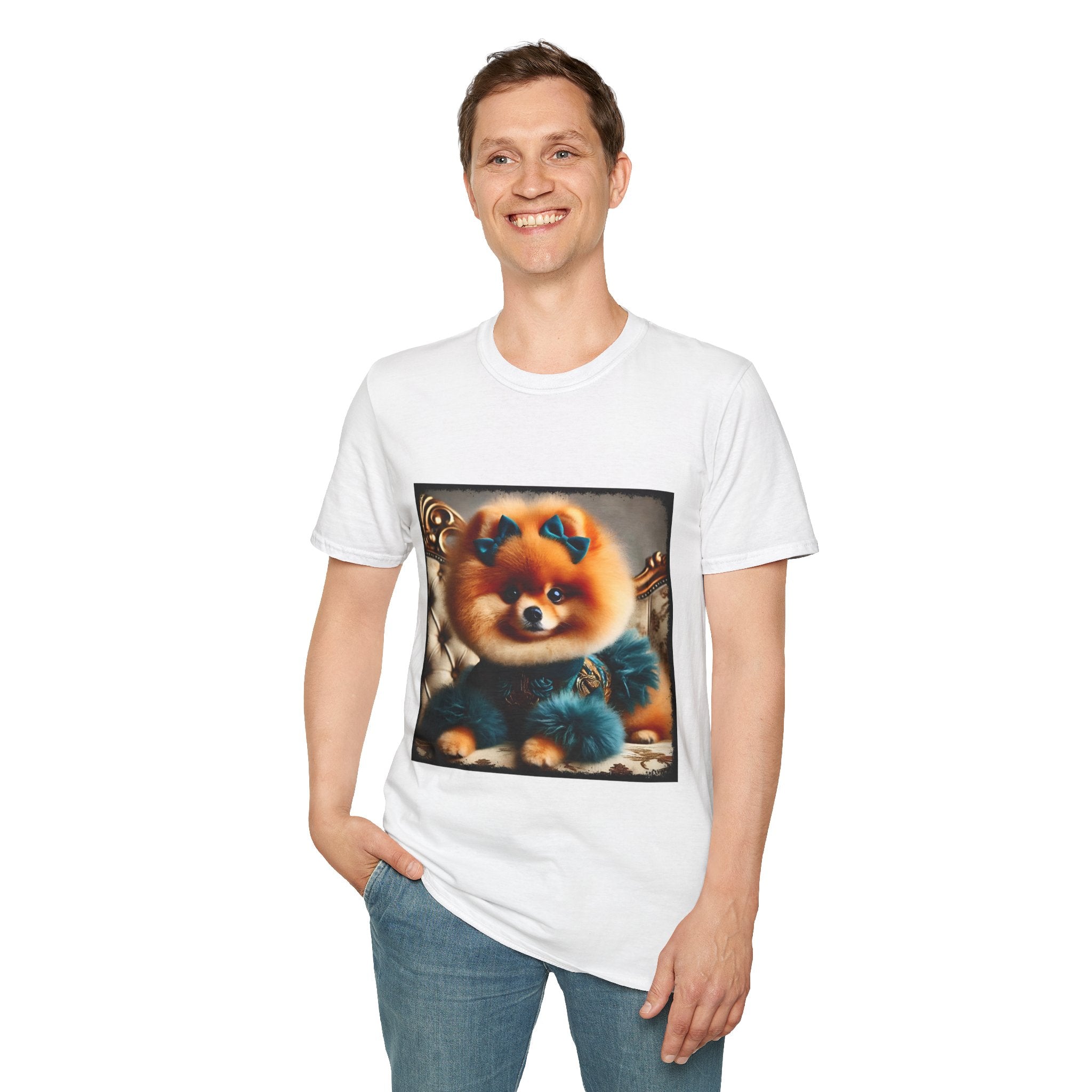 Pomeranian Fluff Boss | Unisex Dog T-Shirt