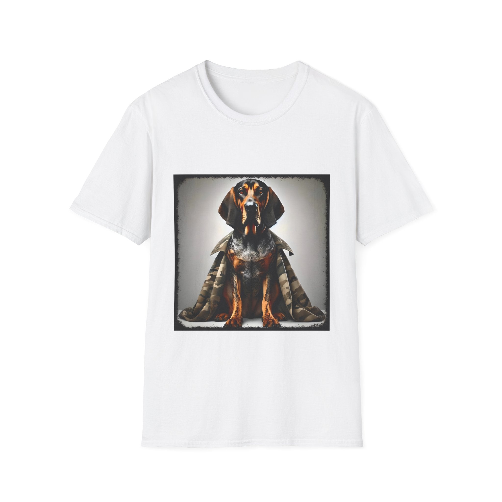 Coonhound Combat Cutie | Unisex Dog T-Shirt