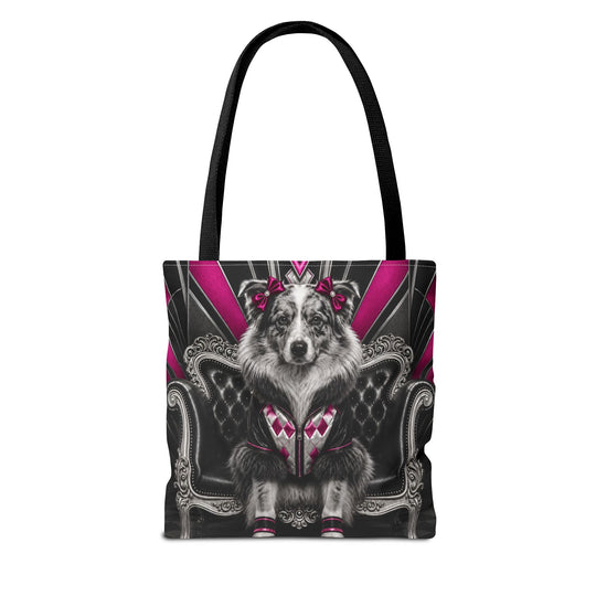 Australian Shepherd Tote Bag | Diamond Rebel Dog Lover Gift