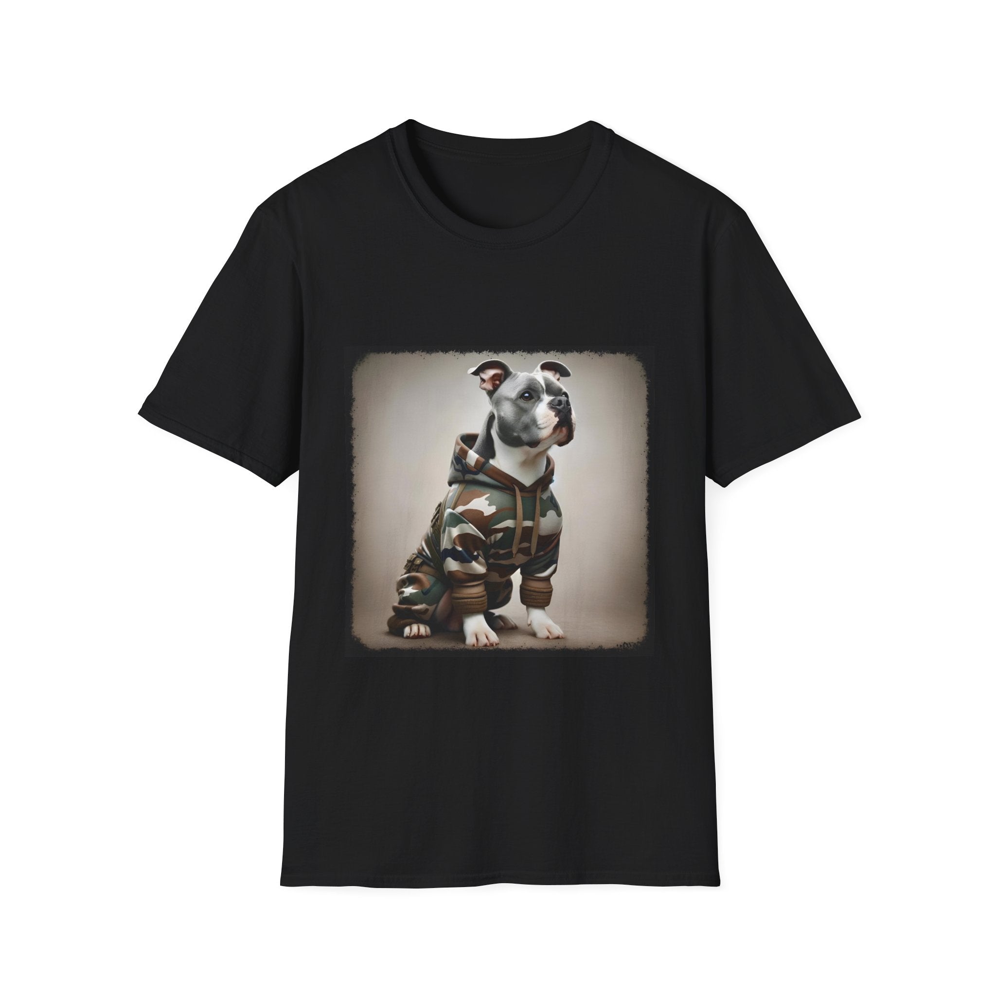 American Pit Bull Terrier Shirt | Camo Cutie Dog Lover Tee