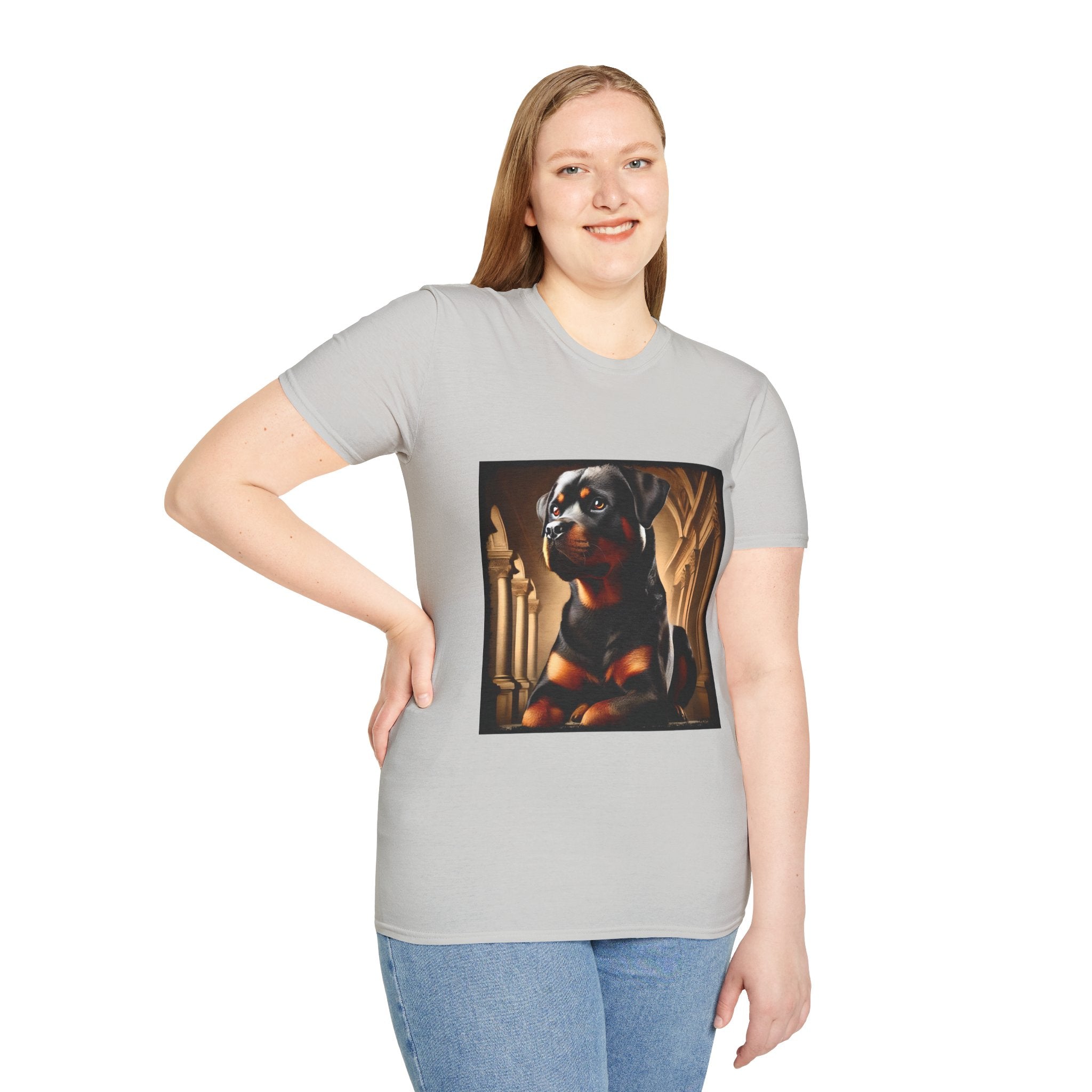 Rottweiler Posh Pose | Unisex Dog T-Shirt