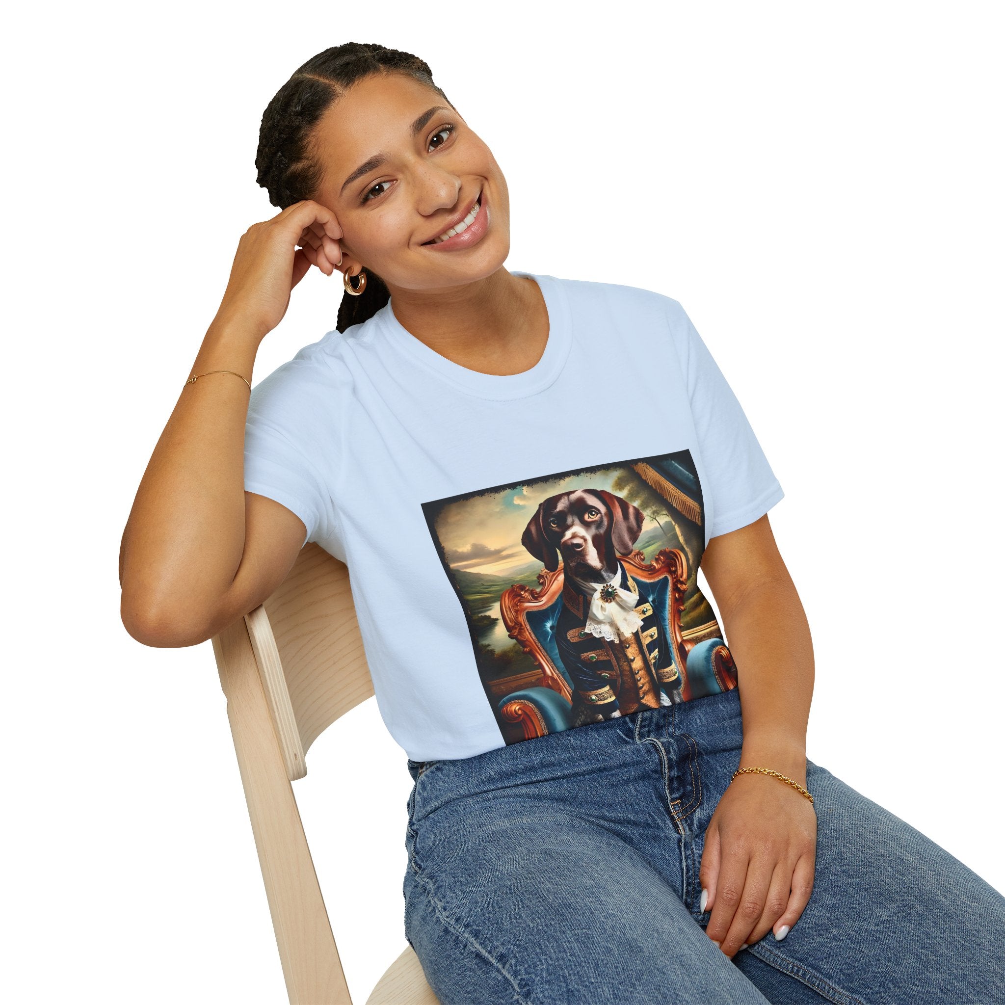 German Shorthaired Pointer Sir Handsome | Unisex Dog T-Shirt