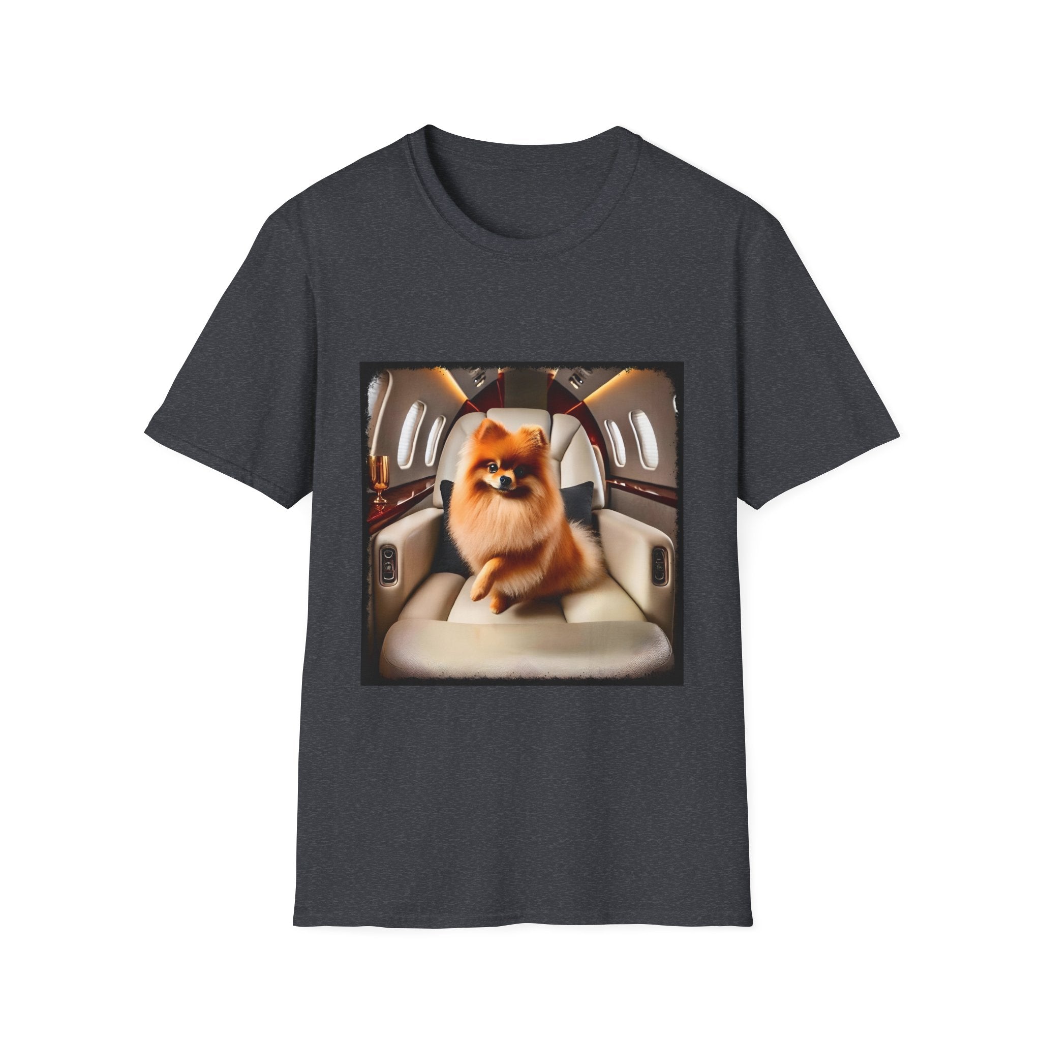 Pomeranian Jet Setter | Unisex Dog T-Shirt