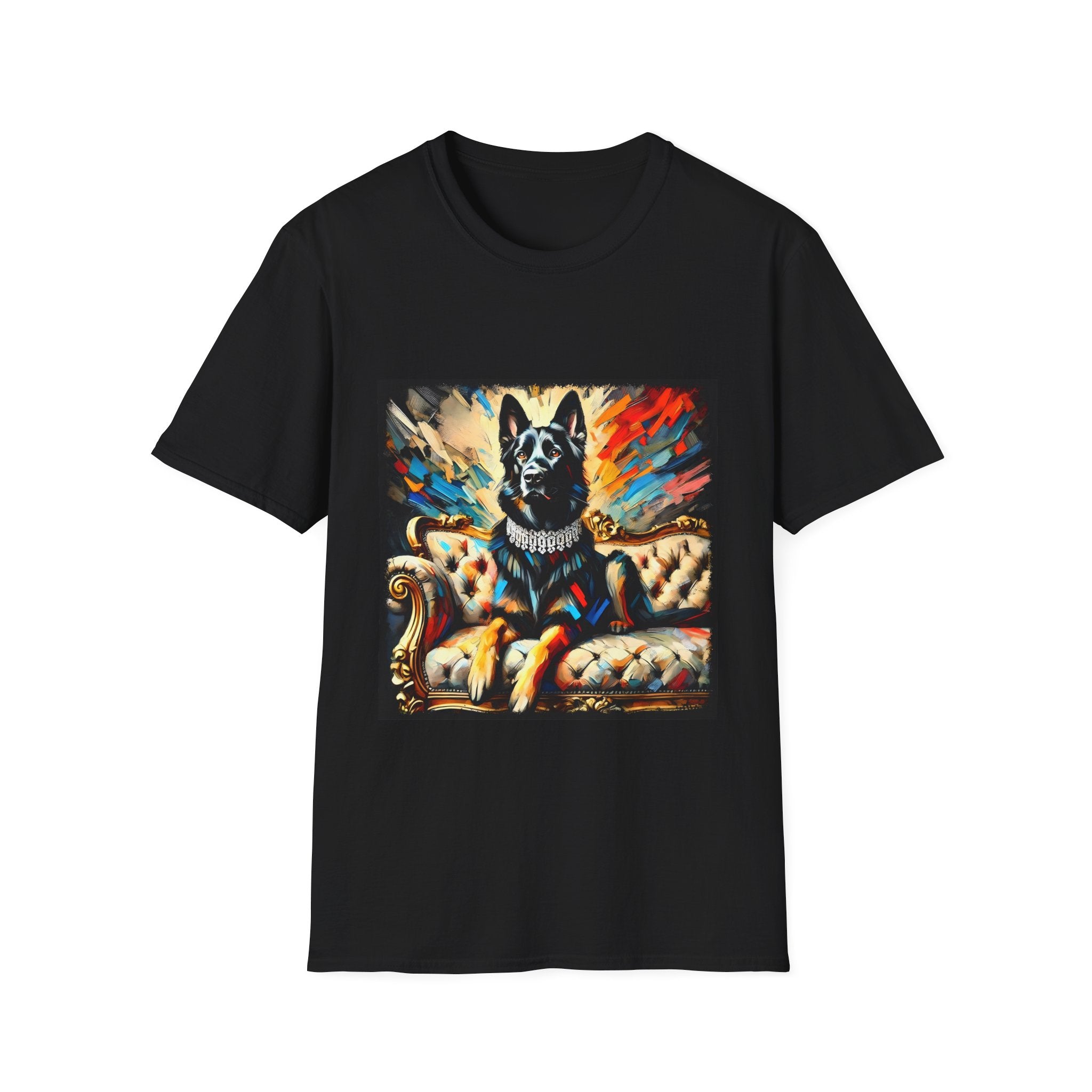 German Shepherd Bold Classic | Unisex Dog T-Shirt