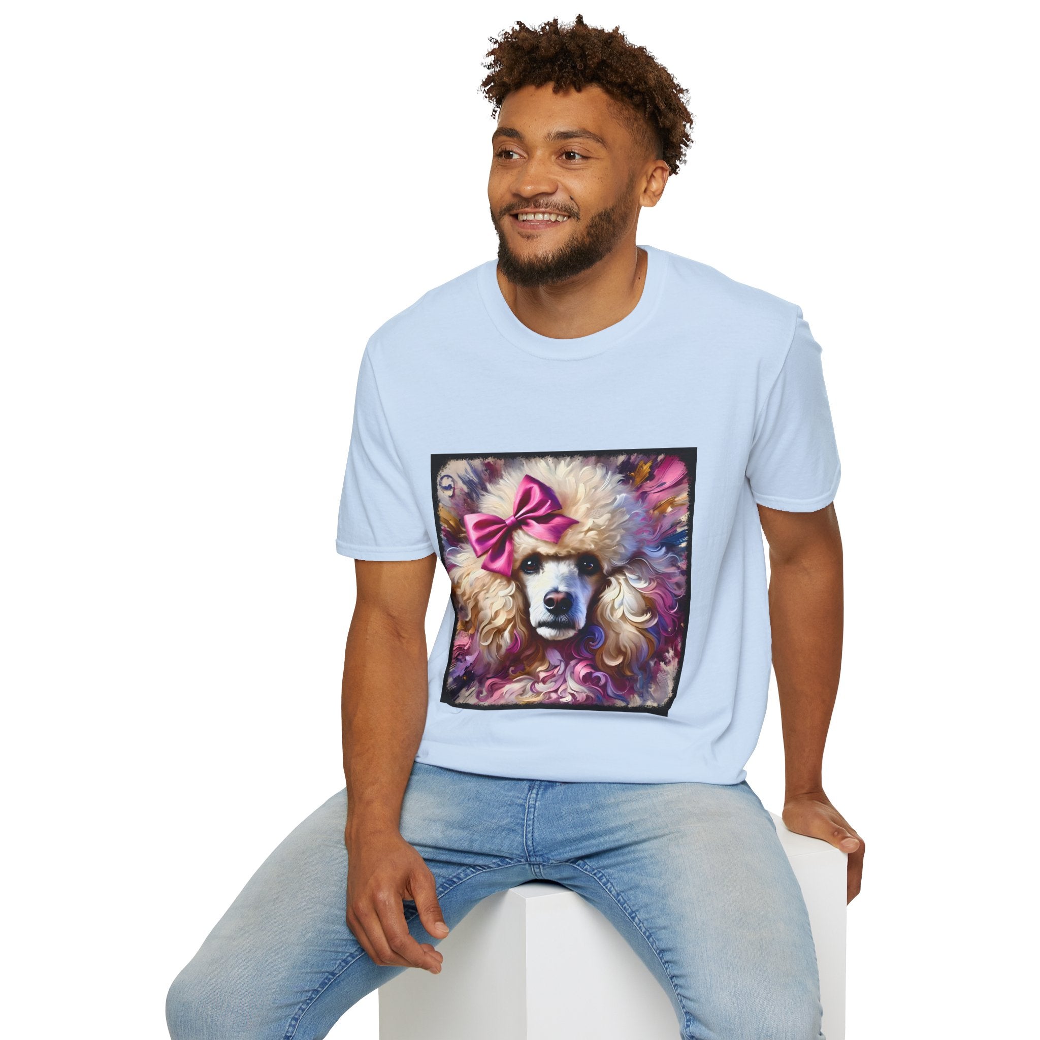 Poodle Radiant Classic | Unisex Dog T-Shirt