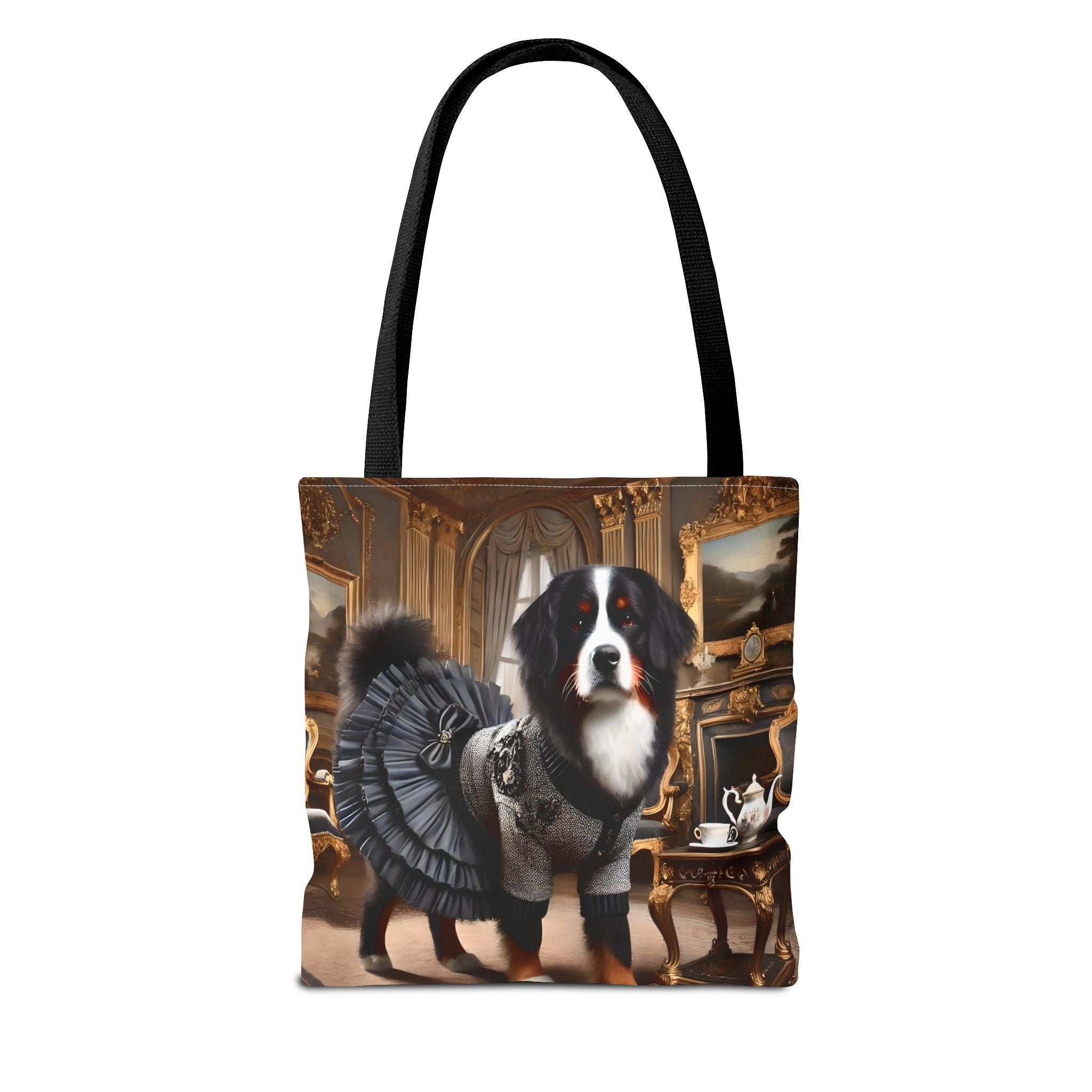 Bernese Mountain Dog Tote Bag | Prep Princess Dog Lover Gift