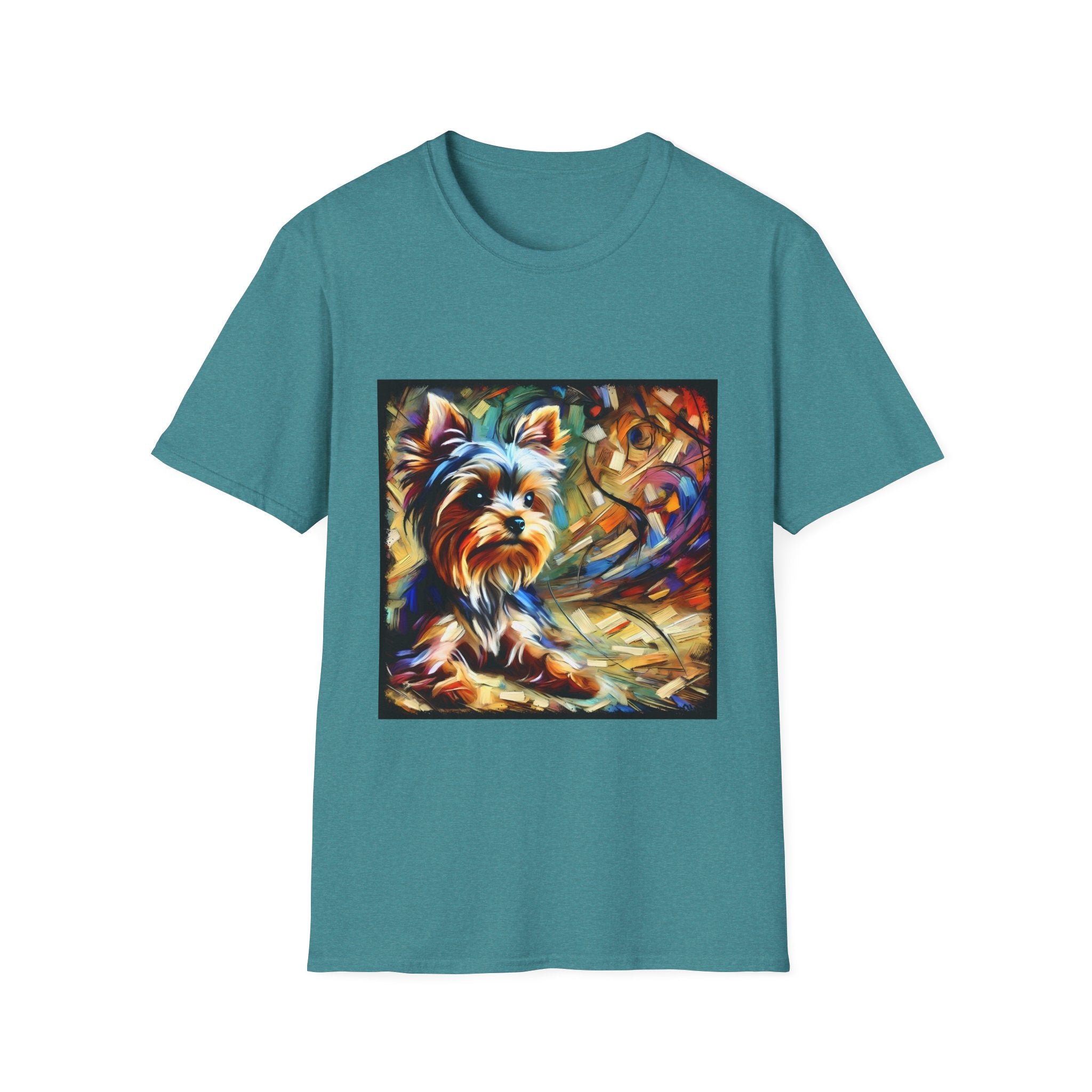 Yorkshire Terrier Multicolored Classic | Unisex Dog T-Shirt