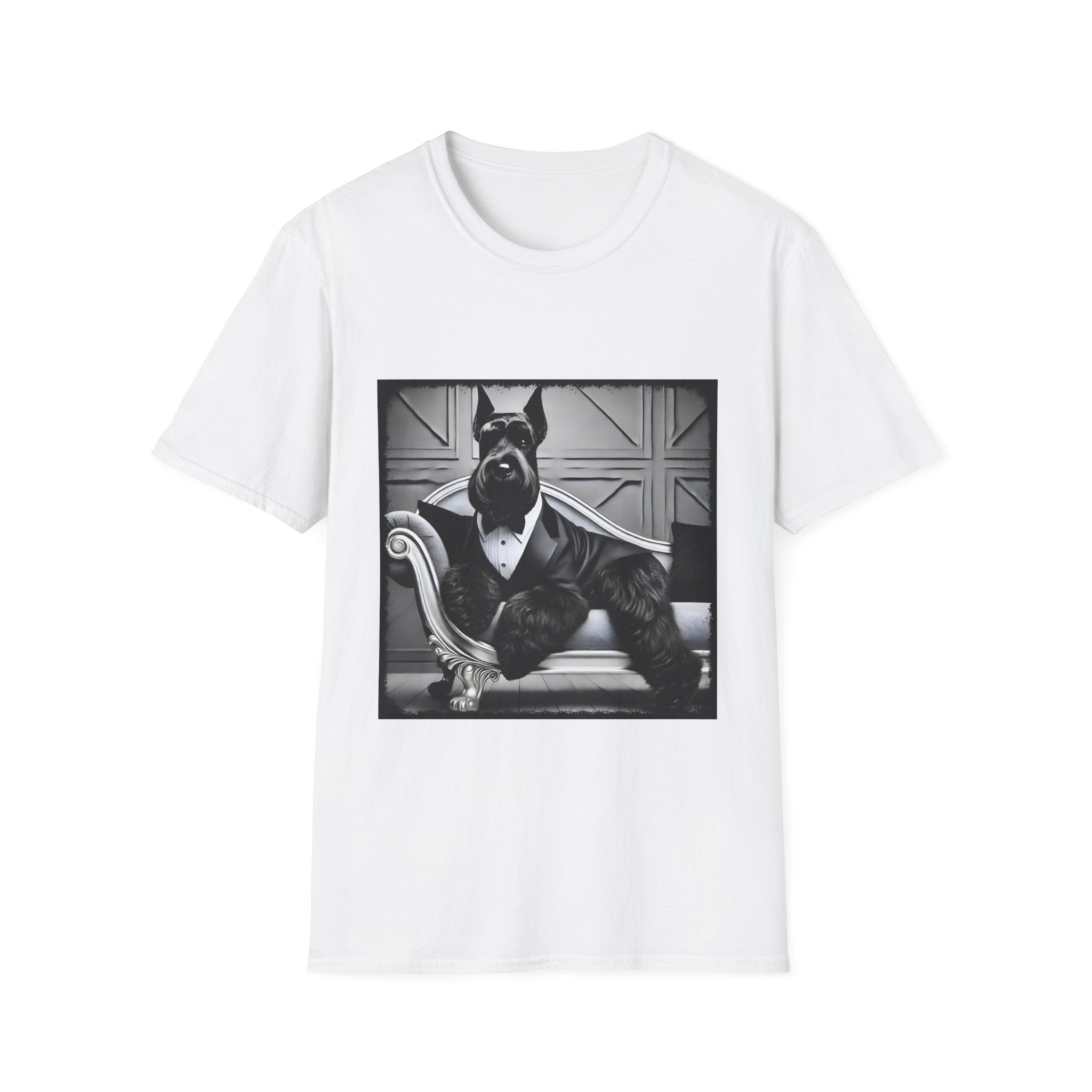 Schnauzer Suave Stud | Unisex Dog T-Shirt