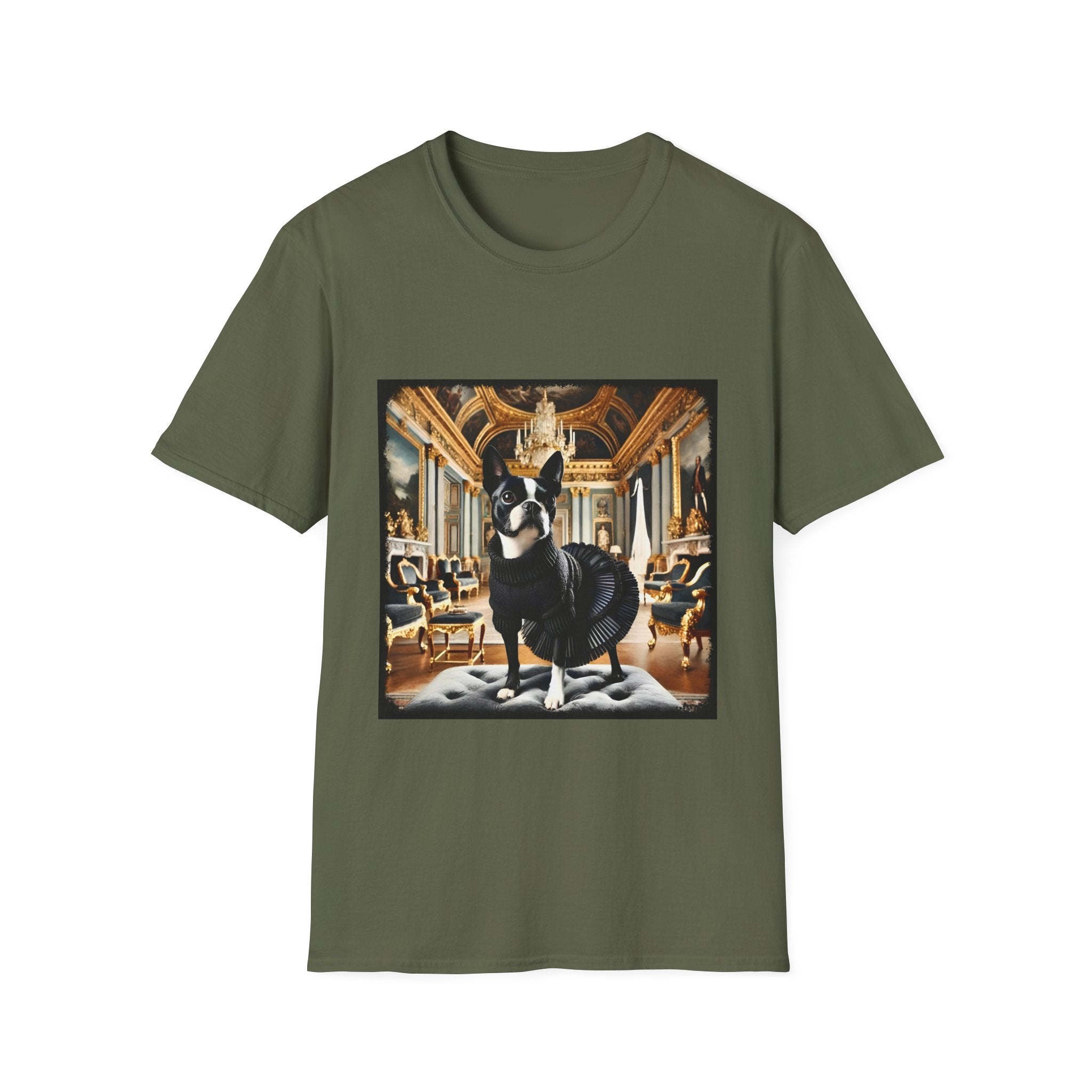 Boston Terrier Priveleged Pup | Unisex Dog T-Shirt