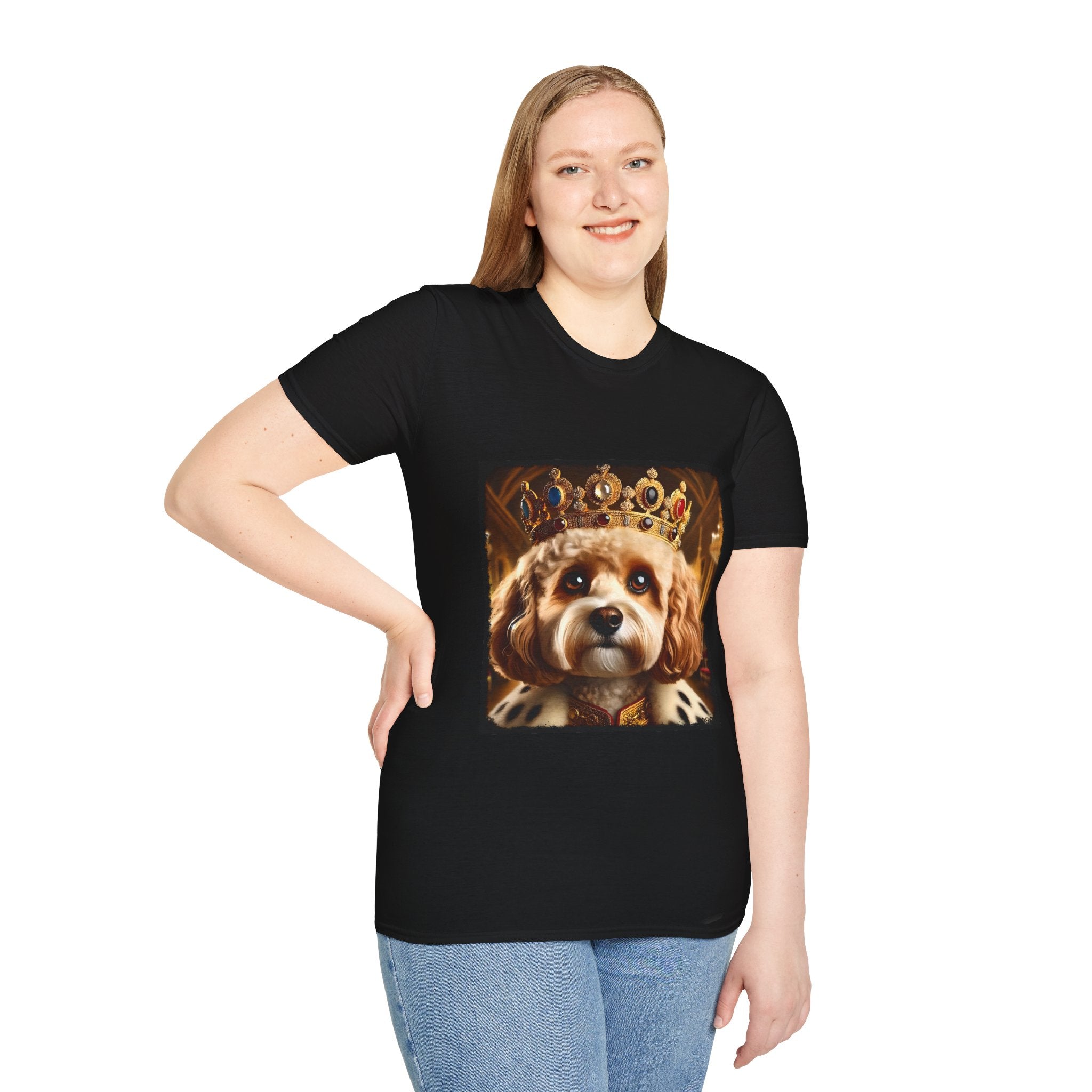 Cavapoo Mighty Monarch | Unisex Dog T-Shirt