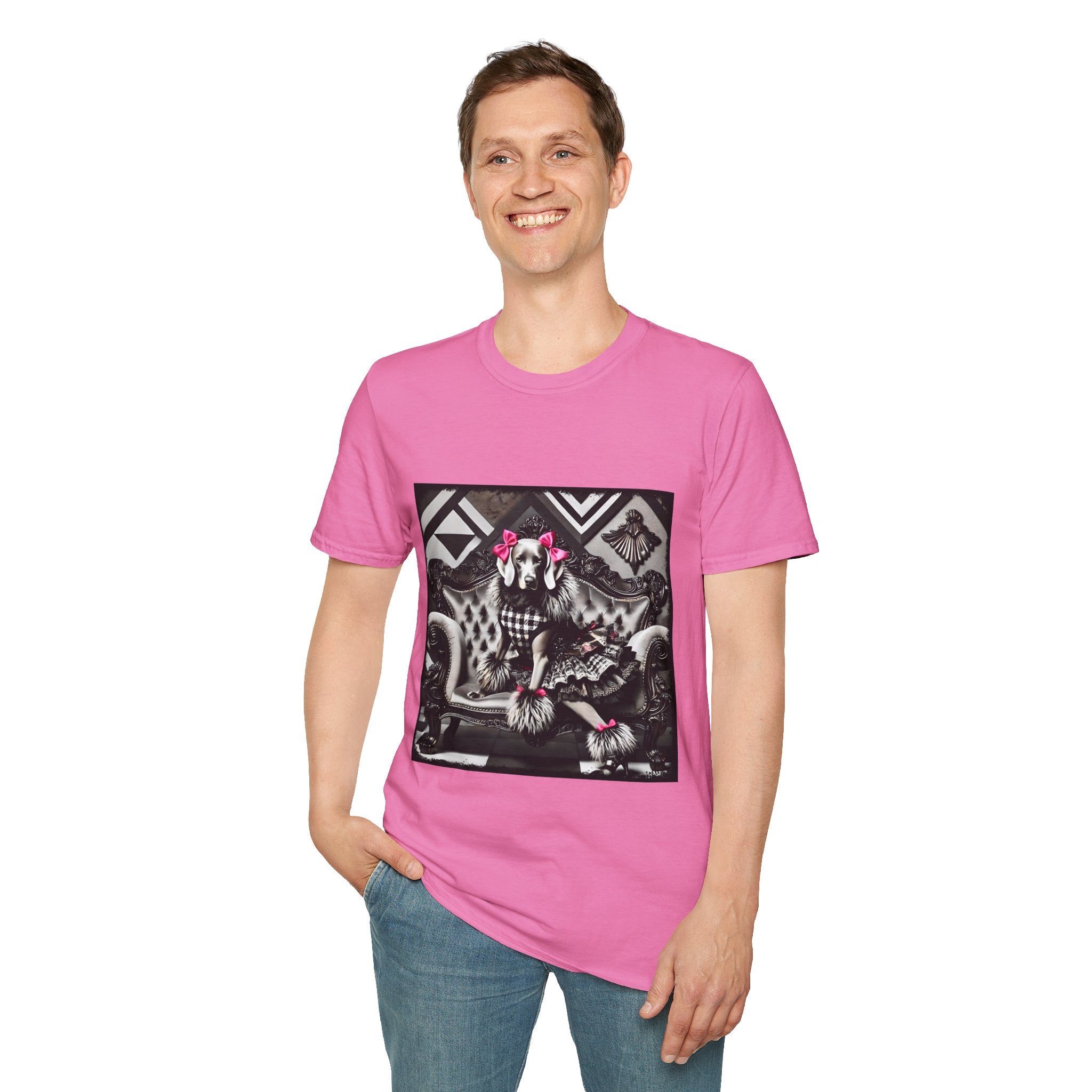 Weimaraner Bold Rebel | Unisex Dog T-Shirt