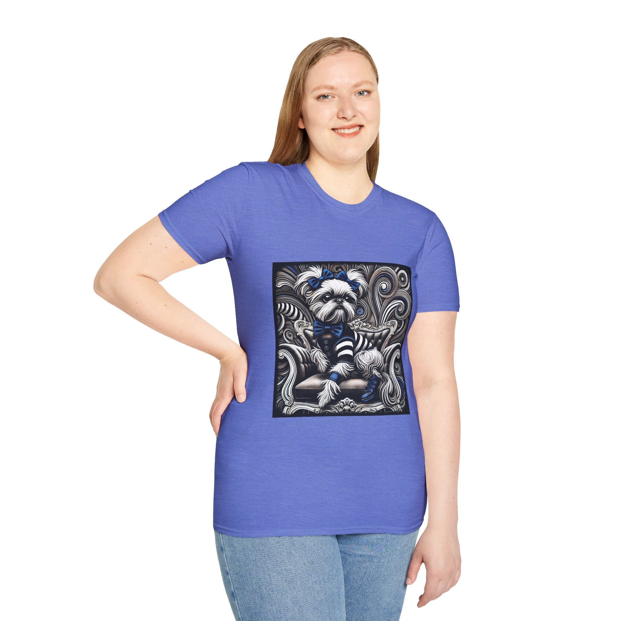 Brussels Griffon Bold Geometric | Unisex Dog T-Shirt