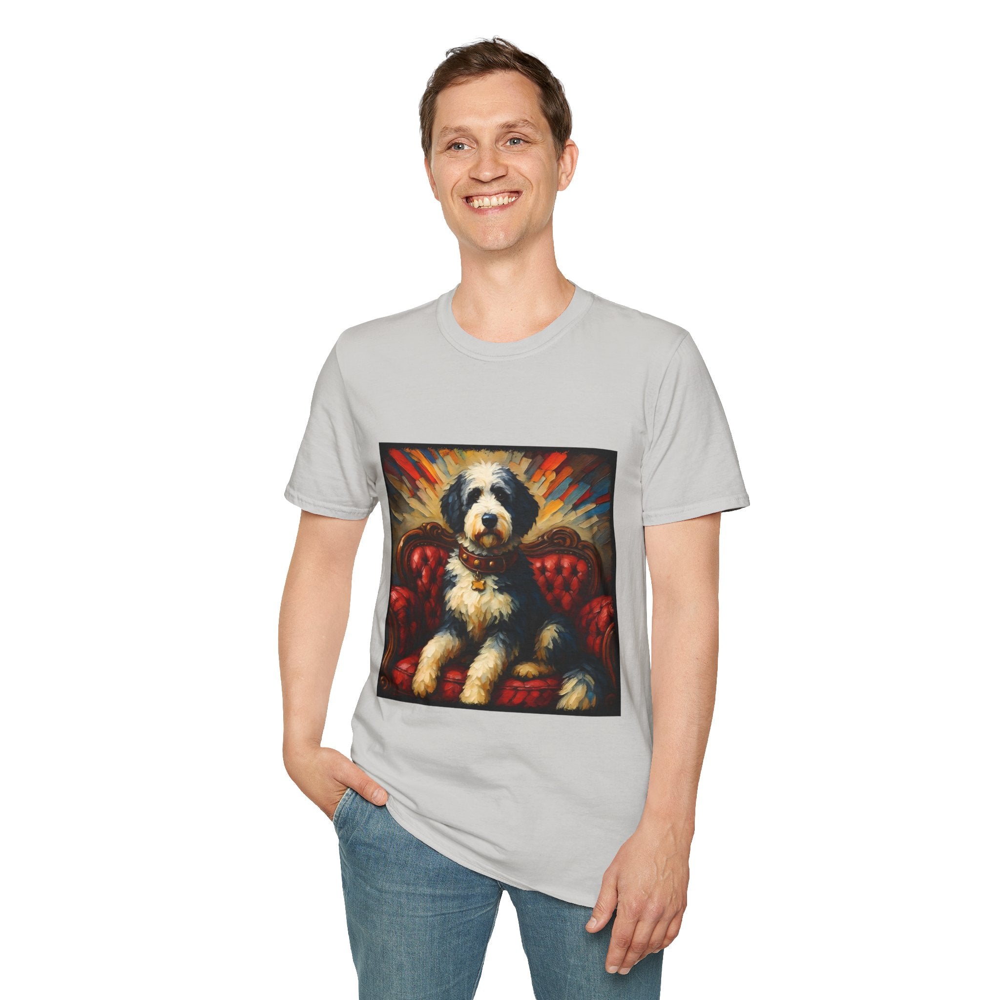 Sheepadoodle Warm Classic | Unisex Dog T-Shirt
