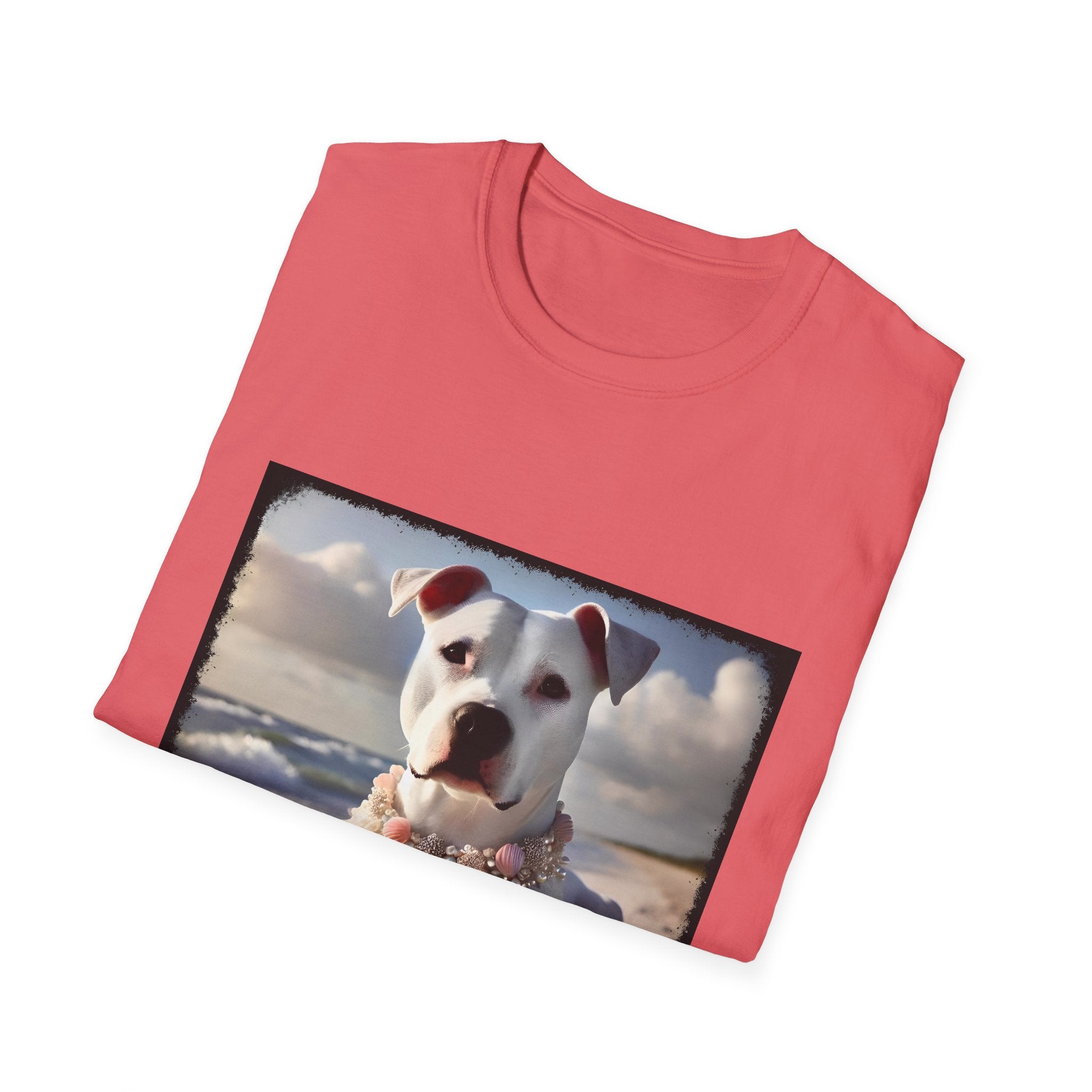 American Pit Bull Terrier Shirt | Seashell Sweetie Dog Lover Tee
