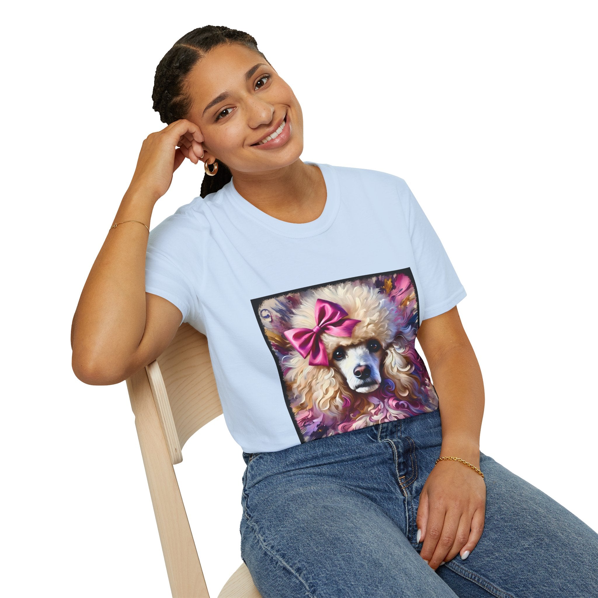 Poodle Radiant Classic | Unisex Dog T-Shirt