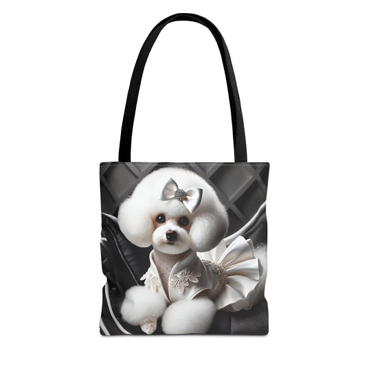 Bichon Frise Tote Bag | Pure Class Dog Lover Gift