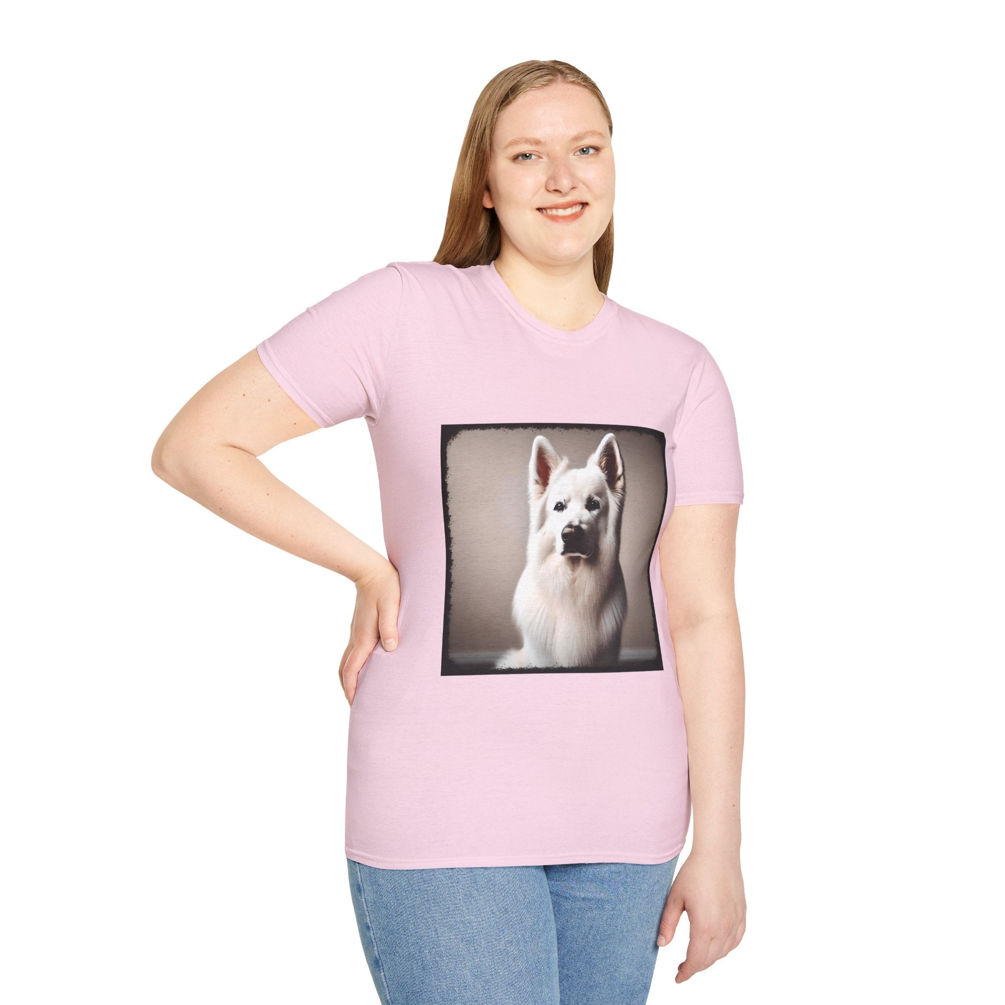 German Shepherd Pure Portrait  | Unisex Dog T-Shirt