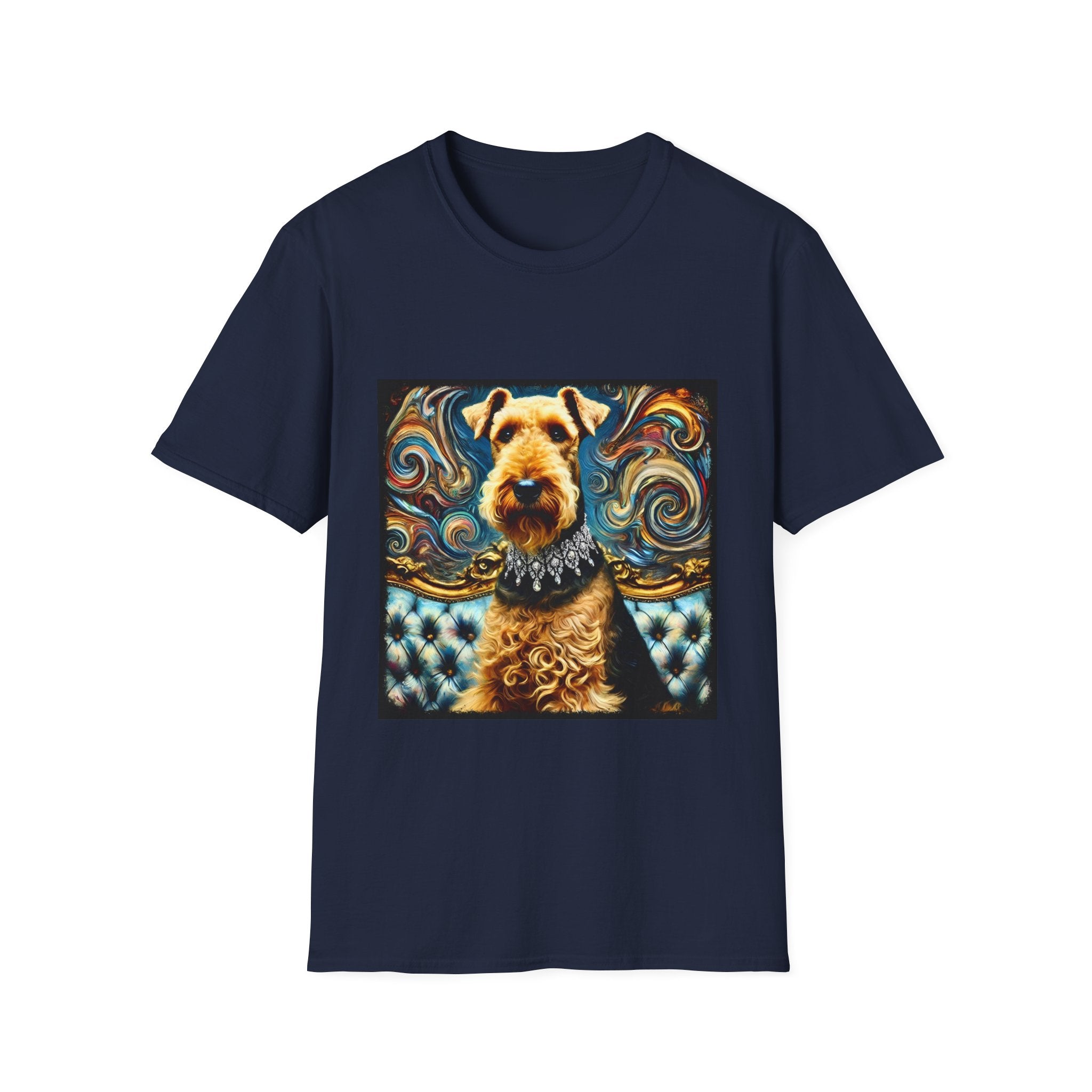 Airedale Terrier Shirt | Glam Swirl Dog Lover Tee