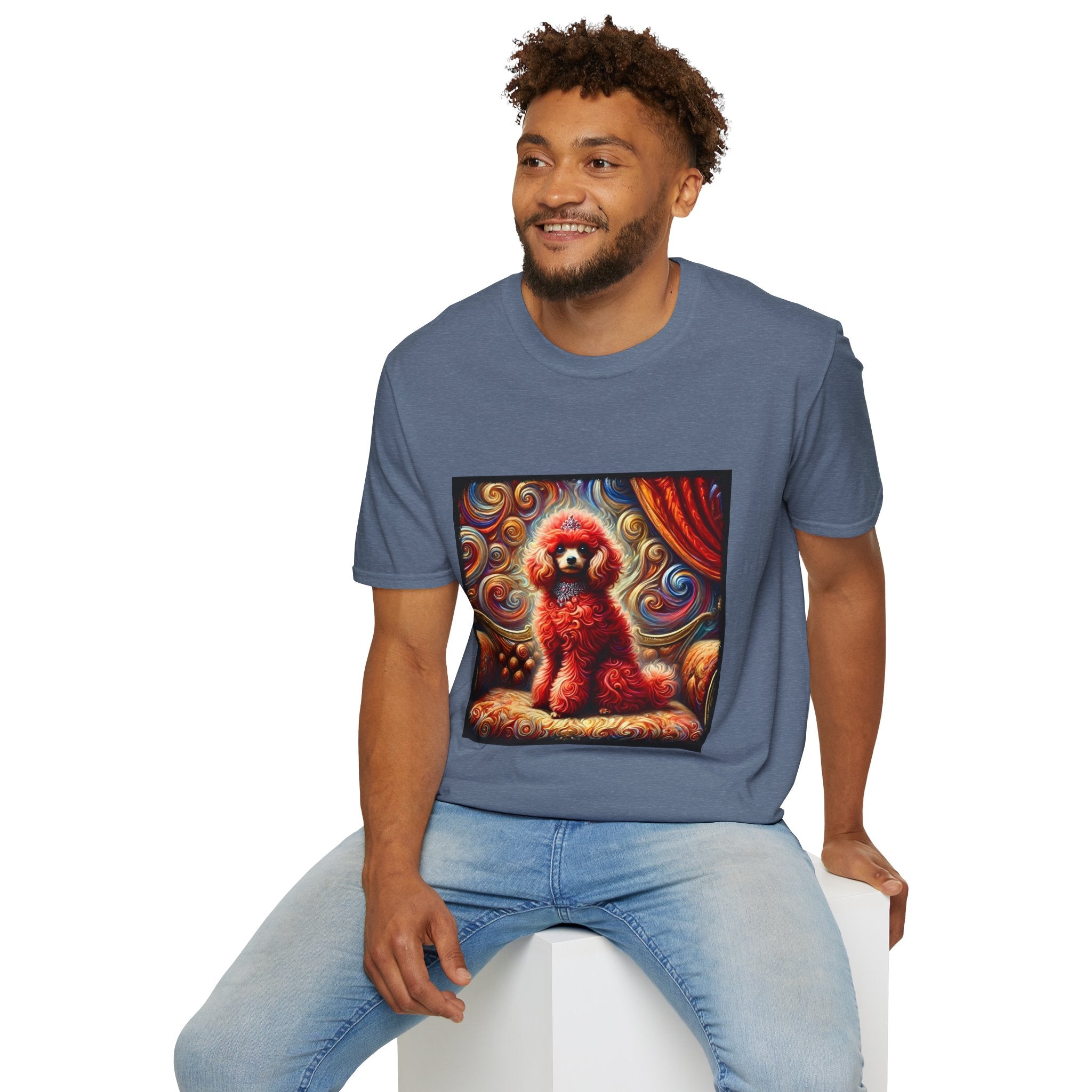Poodle Fuzzy Swirl | Unisex Dog T-Shirt