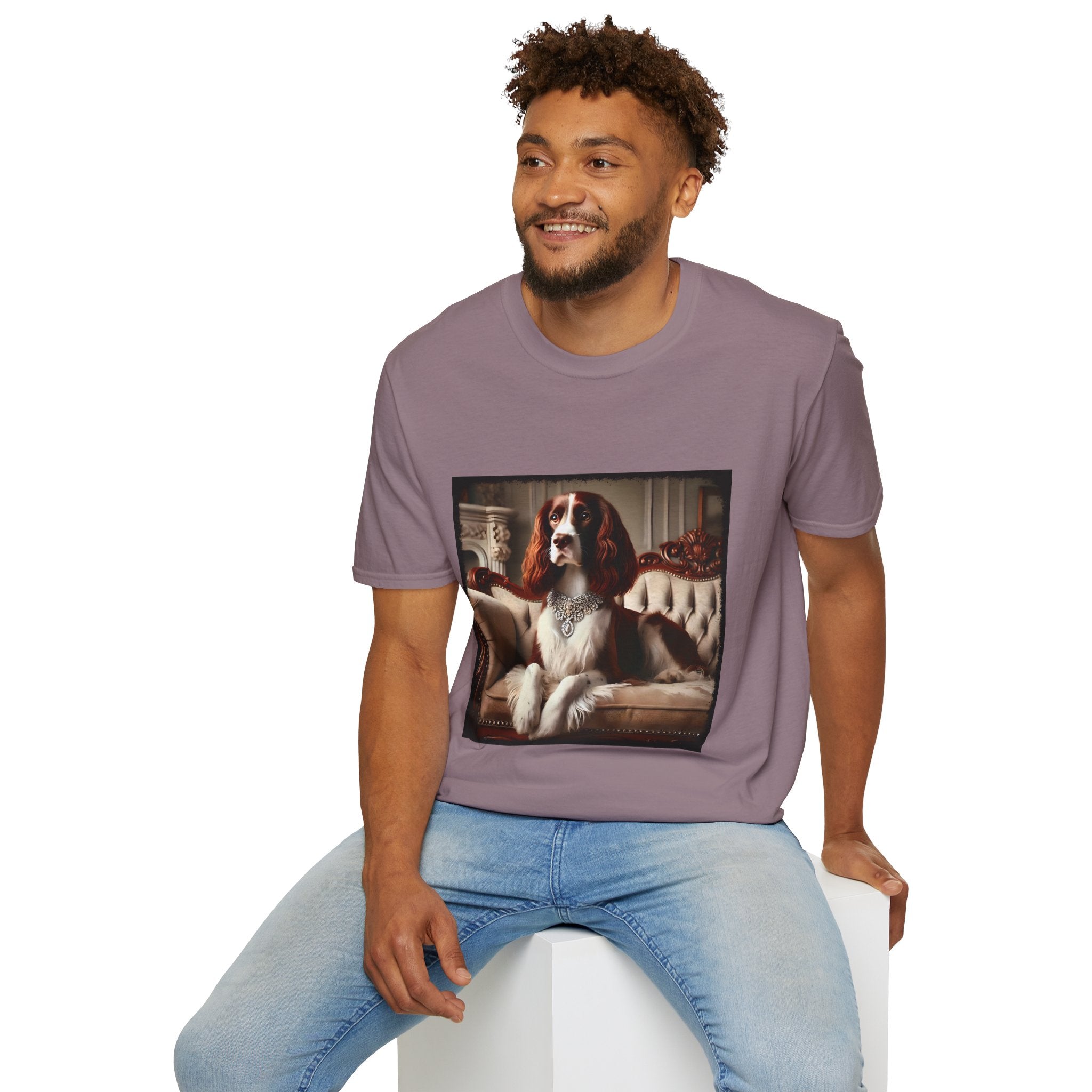 English Springer Spaniel Posh Princess | Unisex Dog T-Shirt