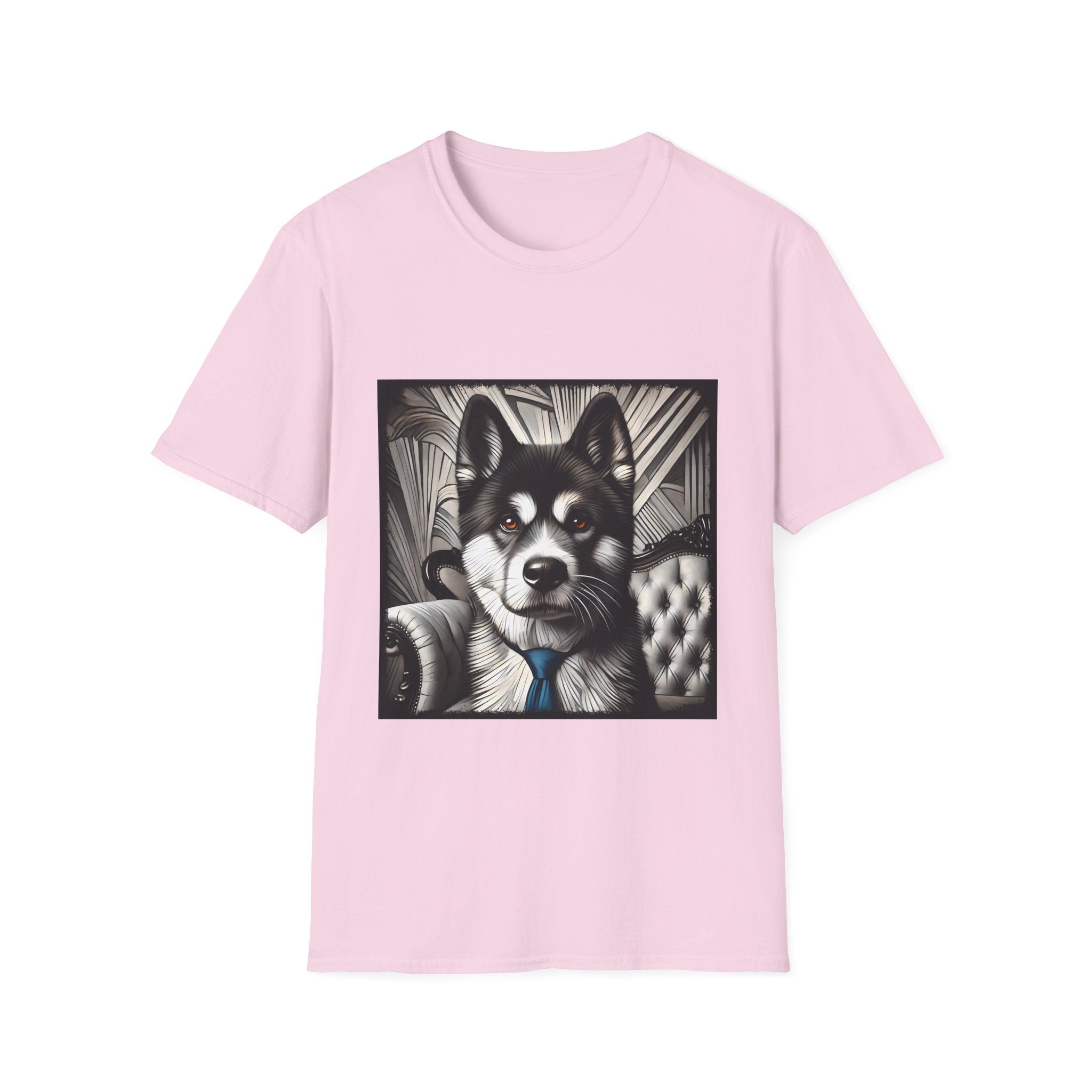 Akita Shirt | B&W Bold Eyes Dog Lover Tee