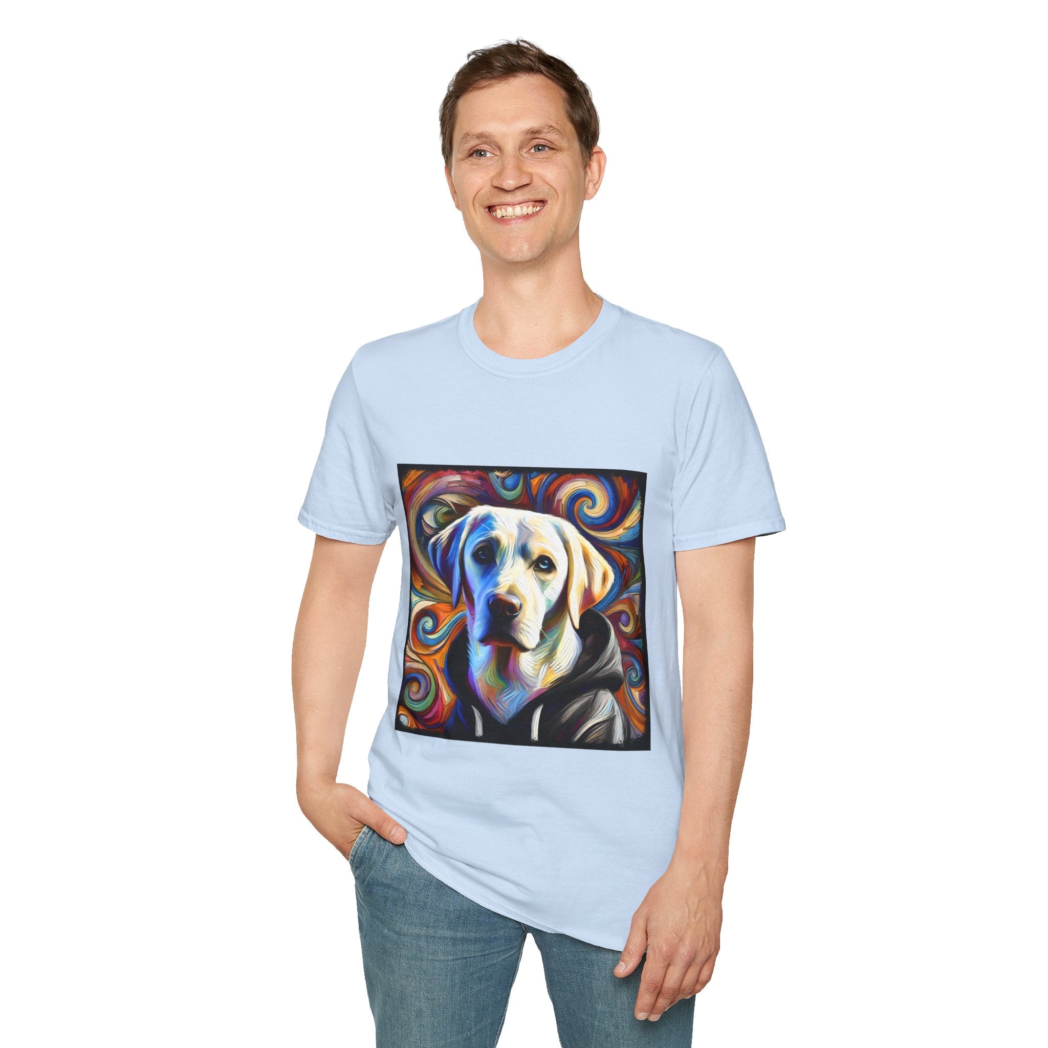 Labrador Retriever Relaxed Swirl | Unisex Dog T-Shirt