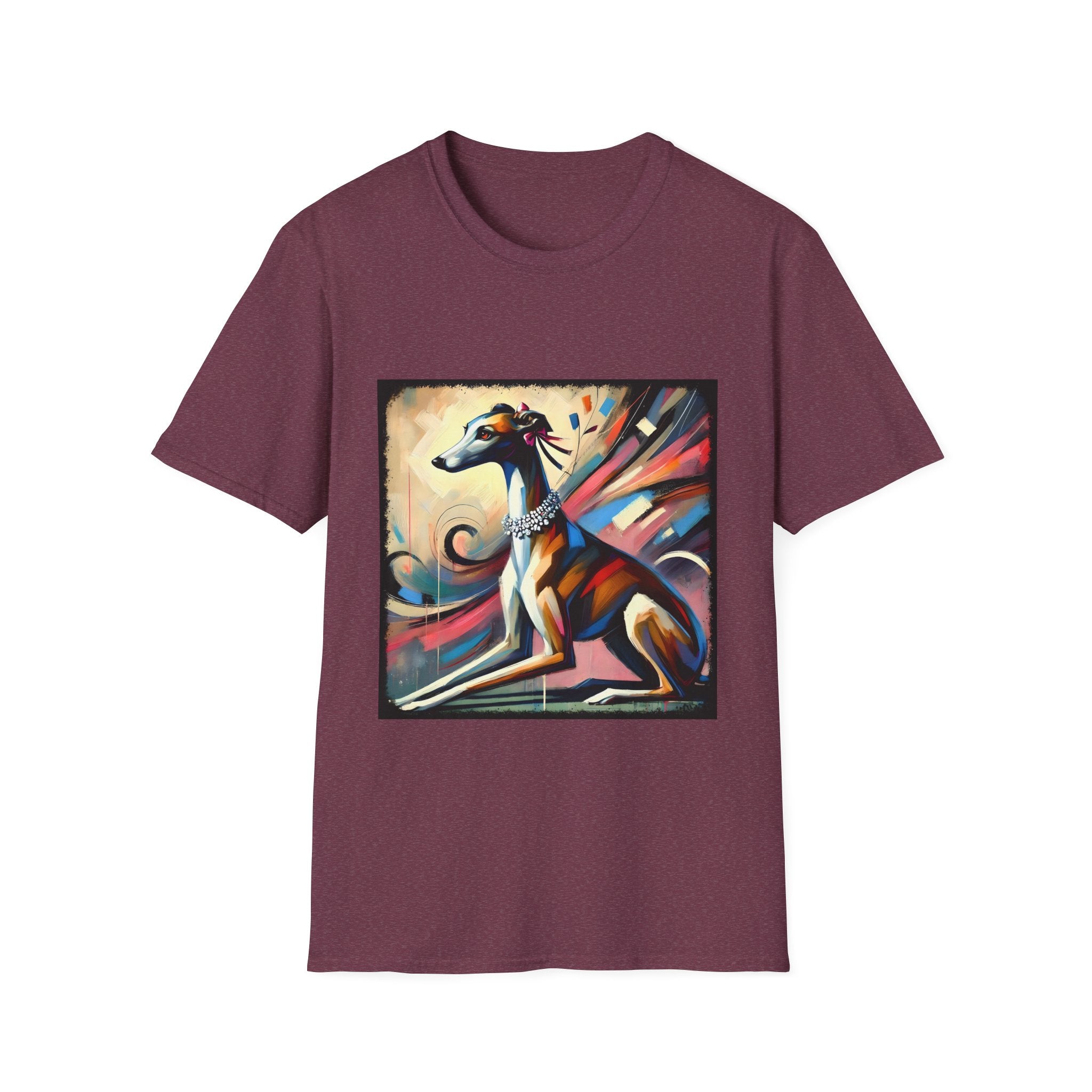 Greyhound Bold Pastel Classic  | Unisex Dog T-Shirt