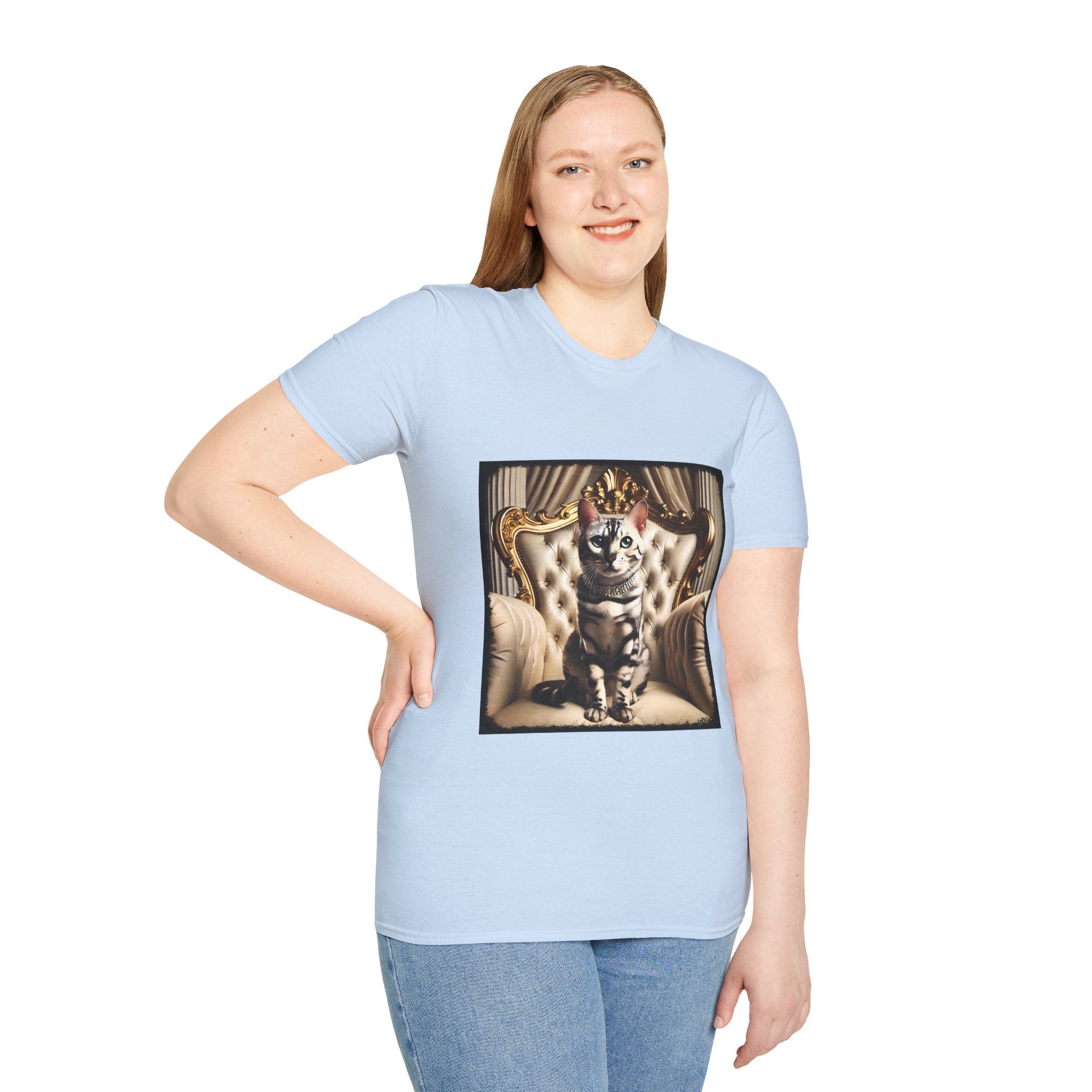Bengal Cat Snow Princess | Unisex Cat T-Shirt