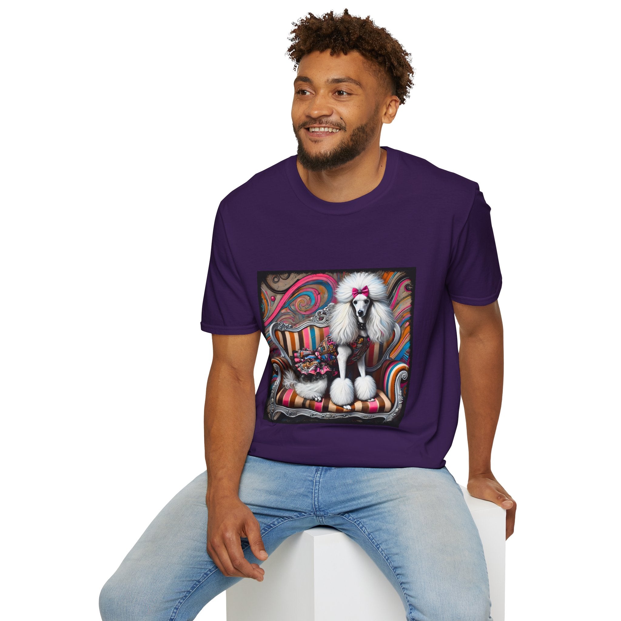 Poodle Chic Rocker | Unisex Dog T-Shirt
