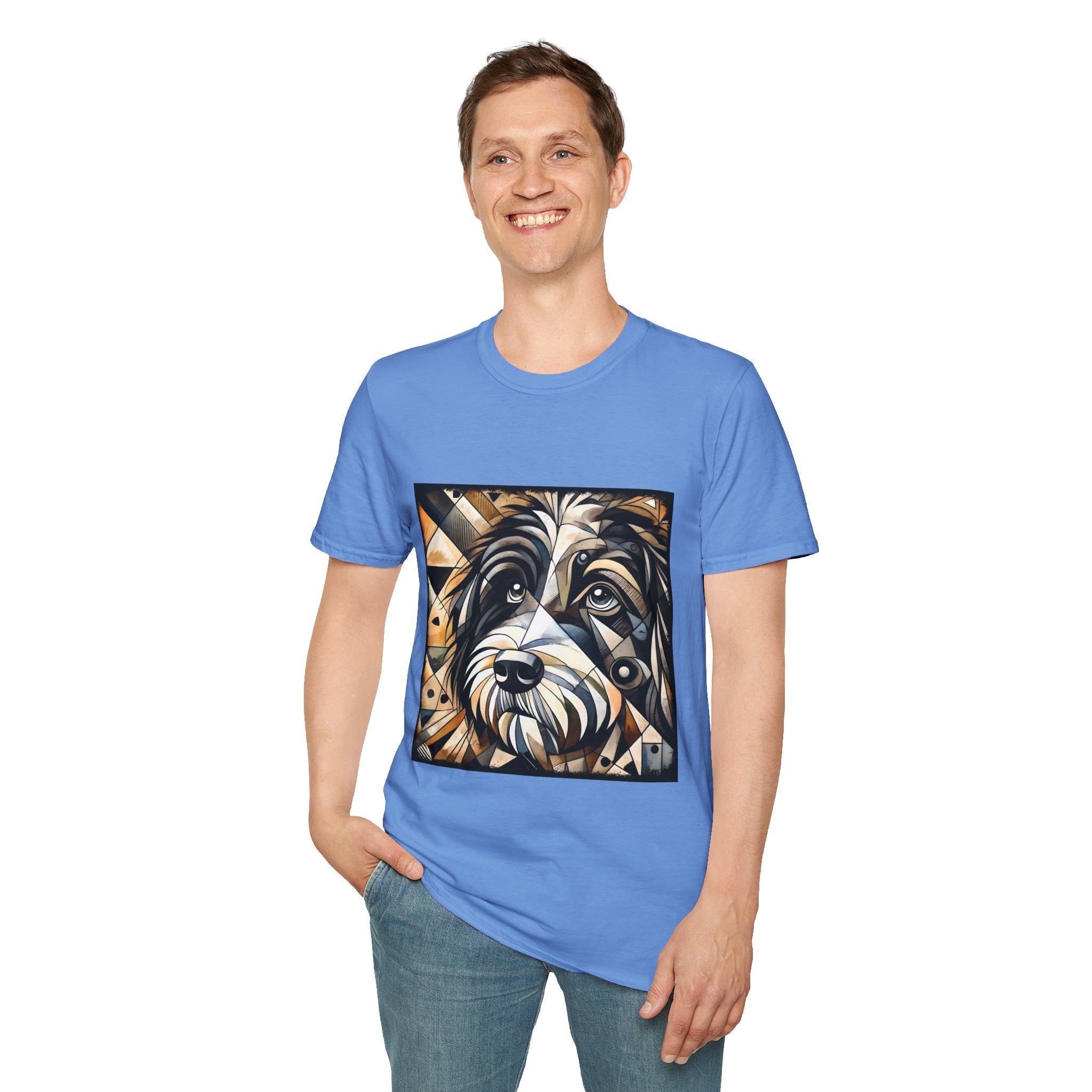 Bernedoodle Bold Geometric | Unisex Dog T-Shirt