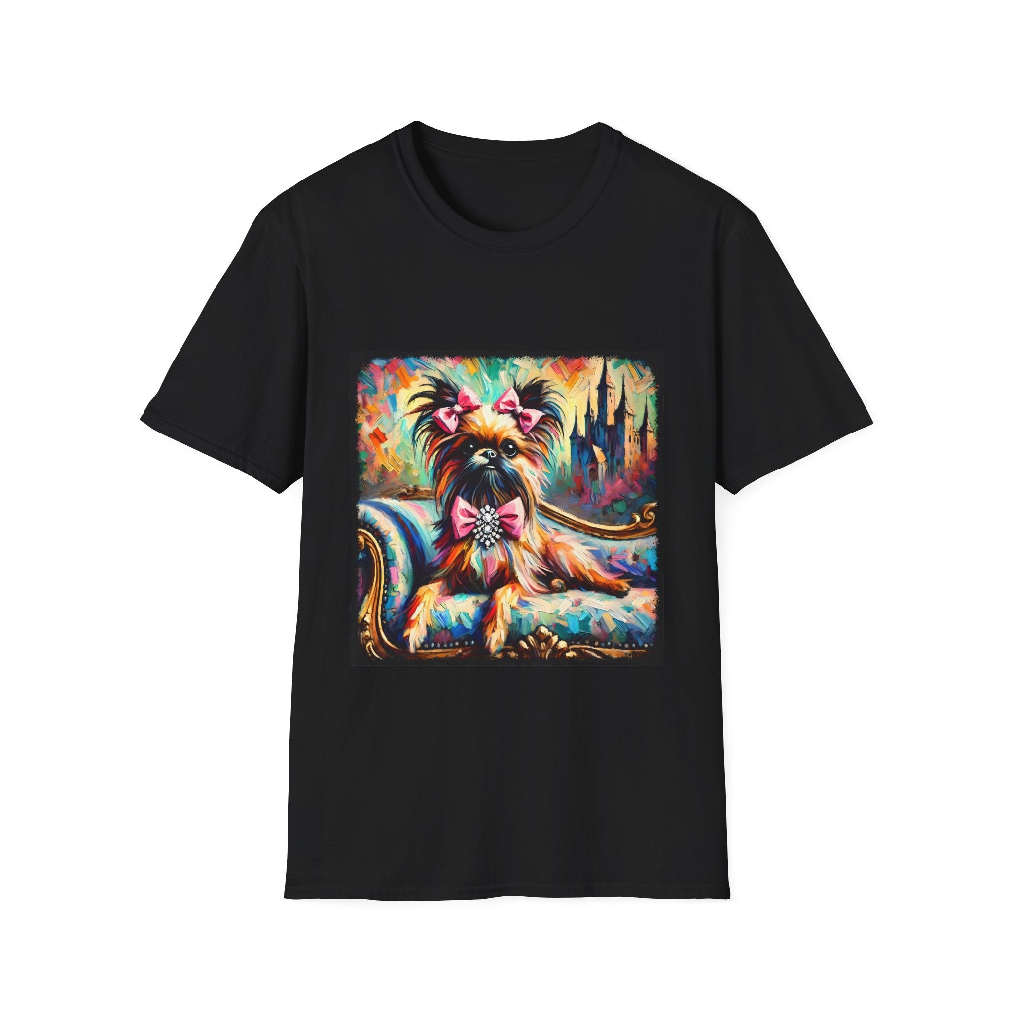 Brussels Griffon Diamond Princess Classic | Unisex Dog T-Shirt