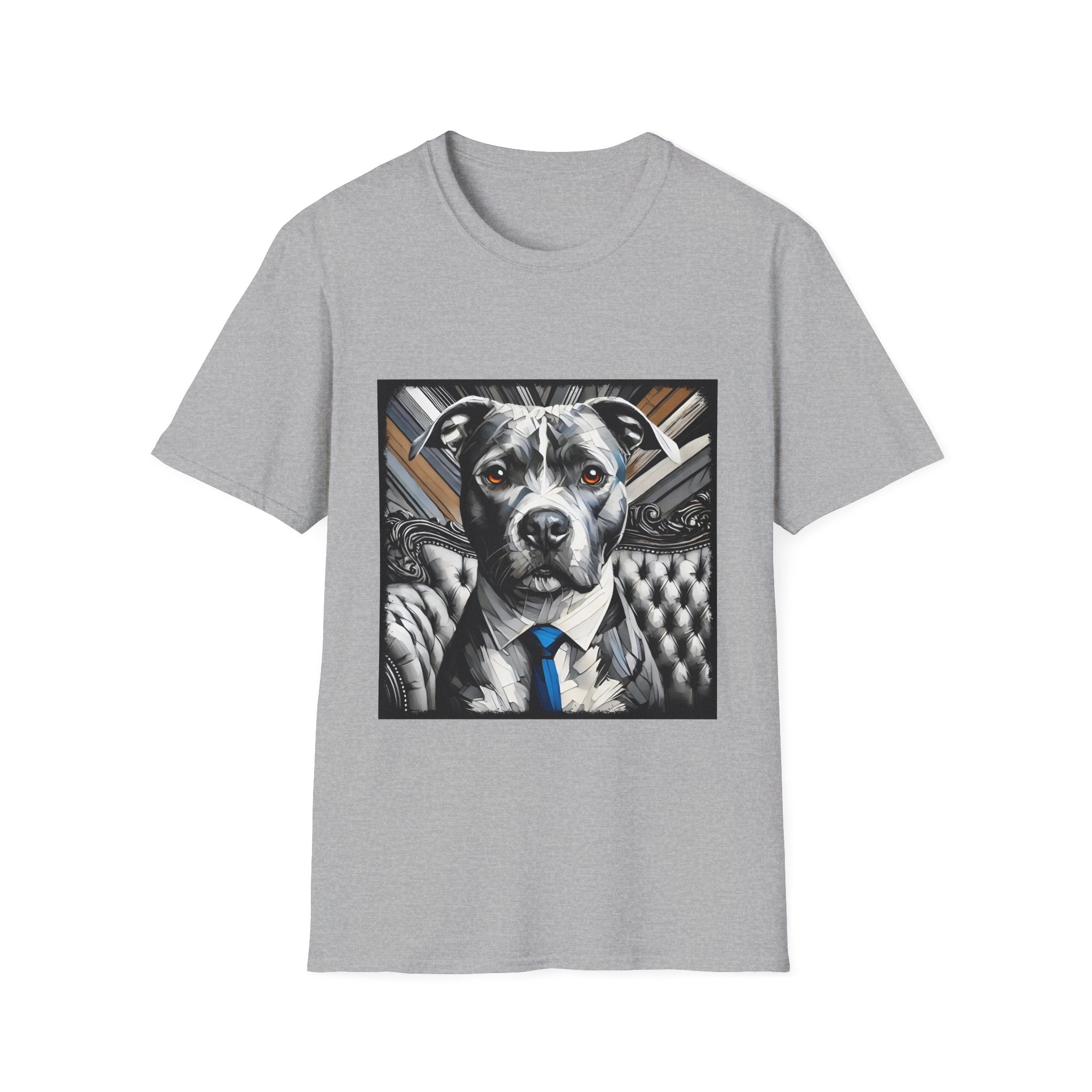 American Pit Bull Terrier Shirt | B&W Bold Eyes Dog Lover Tee