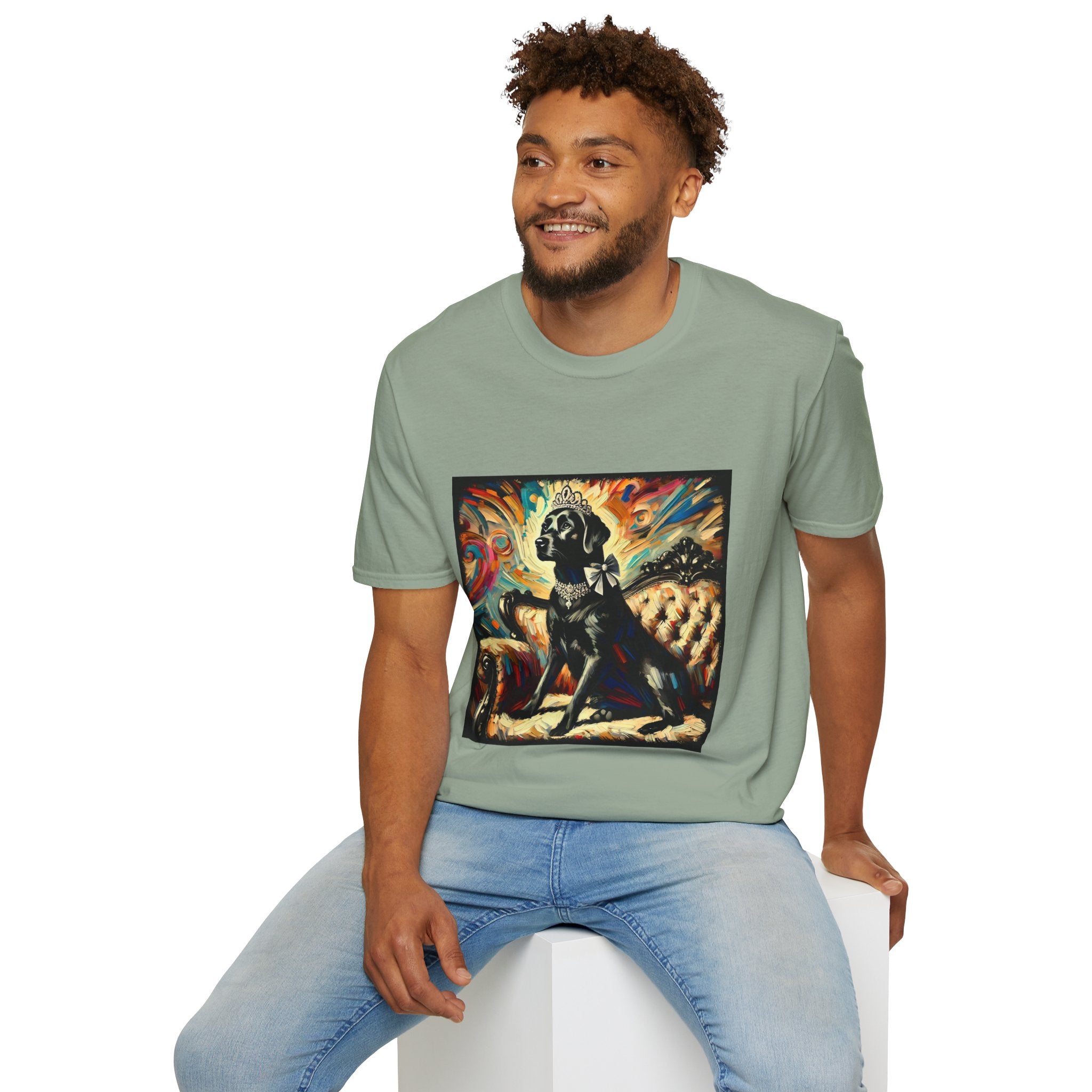 Labrador Retriever Bold Princess Classic | Unisex Dog T-Shirt