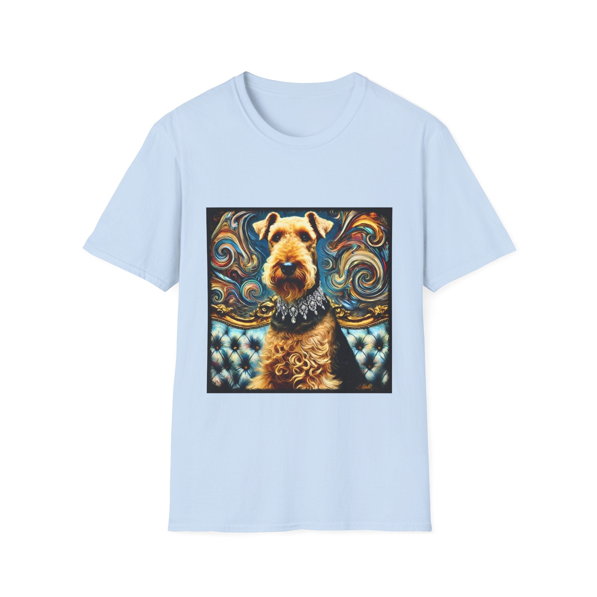Airedale Terrier Shirt | Glam Swirl Dog Lover Tee