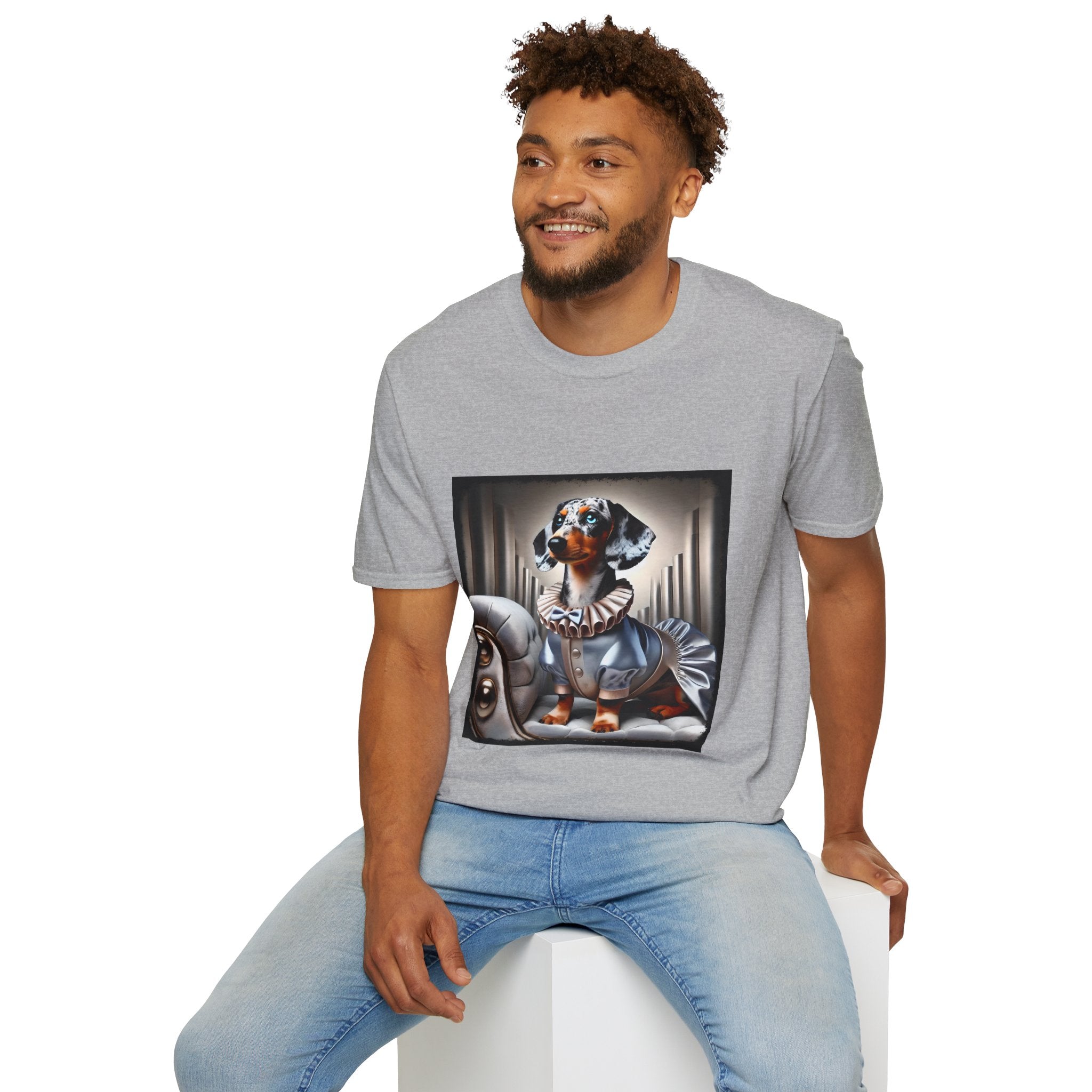 Dachshund Satin Stunner | Unisex Dog T-Shirt