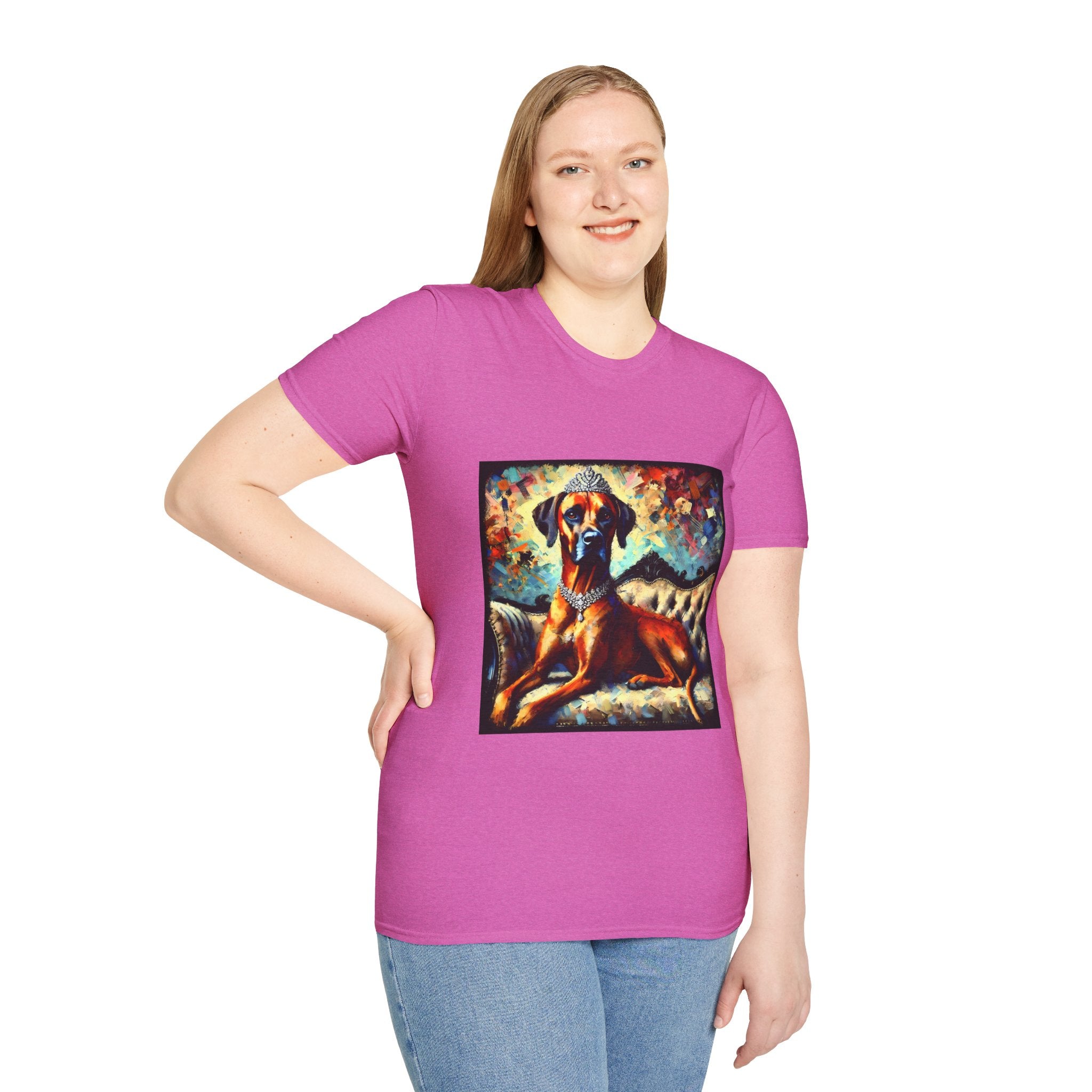 Rhodesian Ridgeback Bold Diamond Classic | Unisex Dog T-Shirt