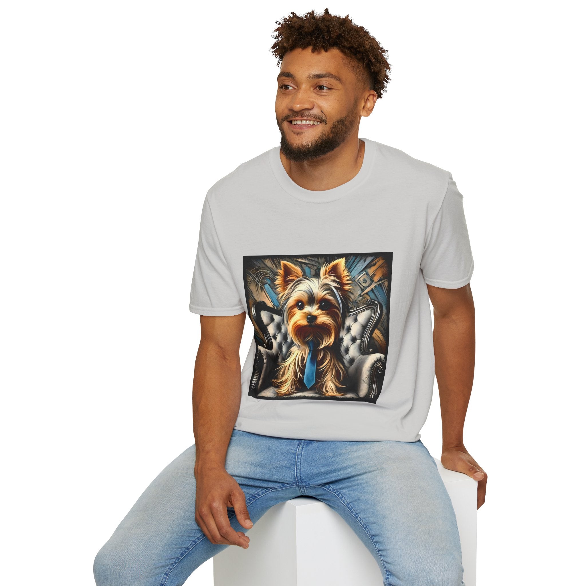 Yorkshire Terrier Handsome Dude | Unisex Dog T-Shirt
