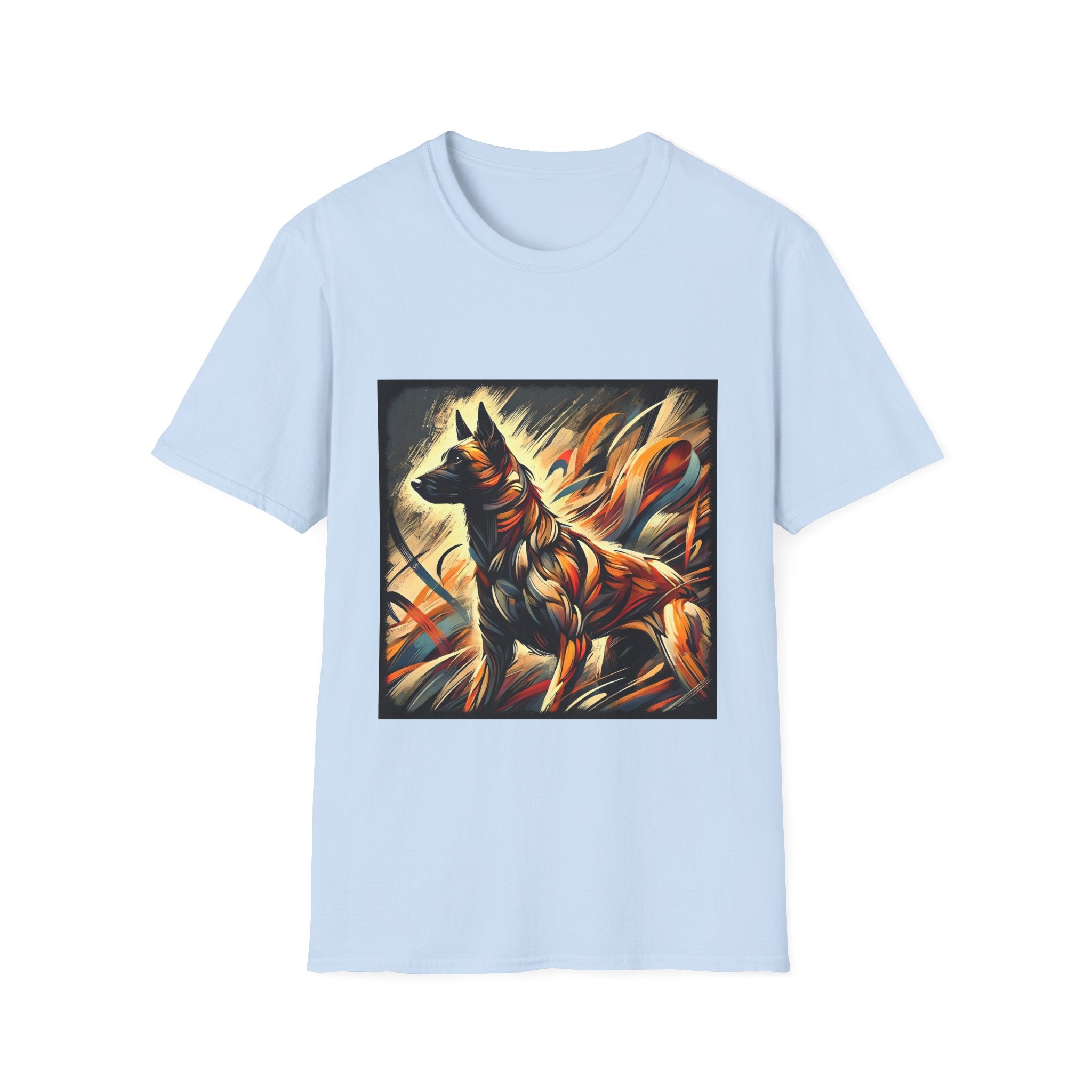 Belgian Malinois Fire Classic | Unisex Dog T-Shirt