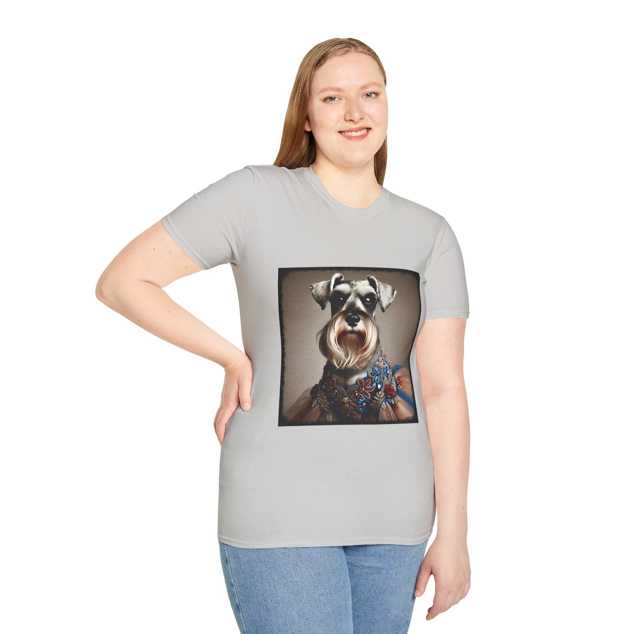 Schnauzer Bougie Babe | Unisex Dog T-Shirt