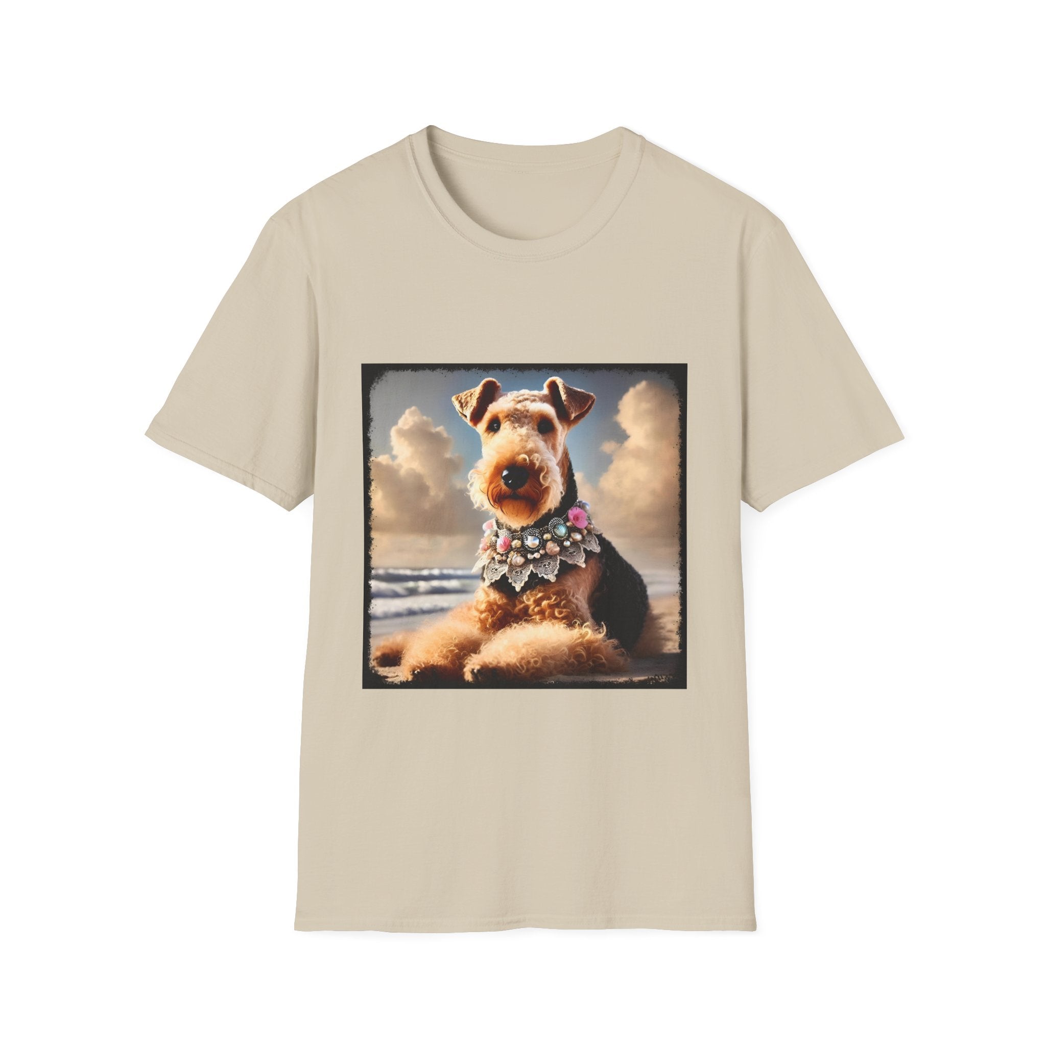 Airedale Terrier Shirt | Beach Beauty Dog Lover Tee