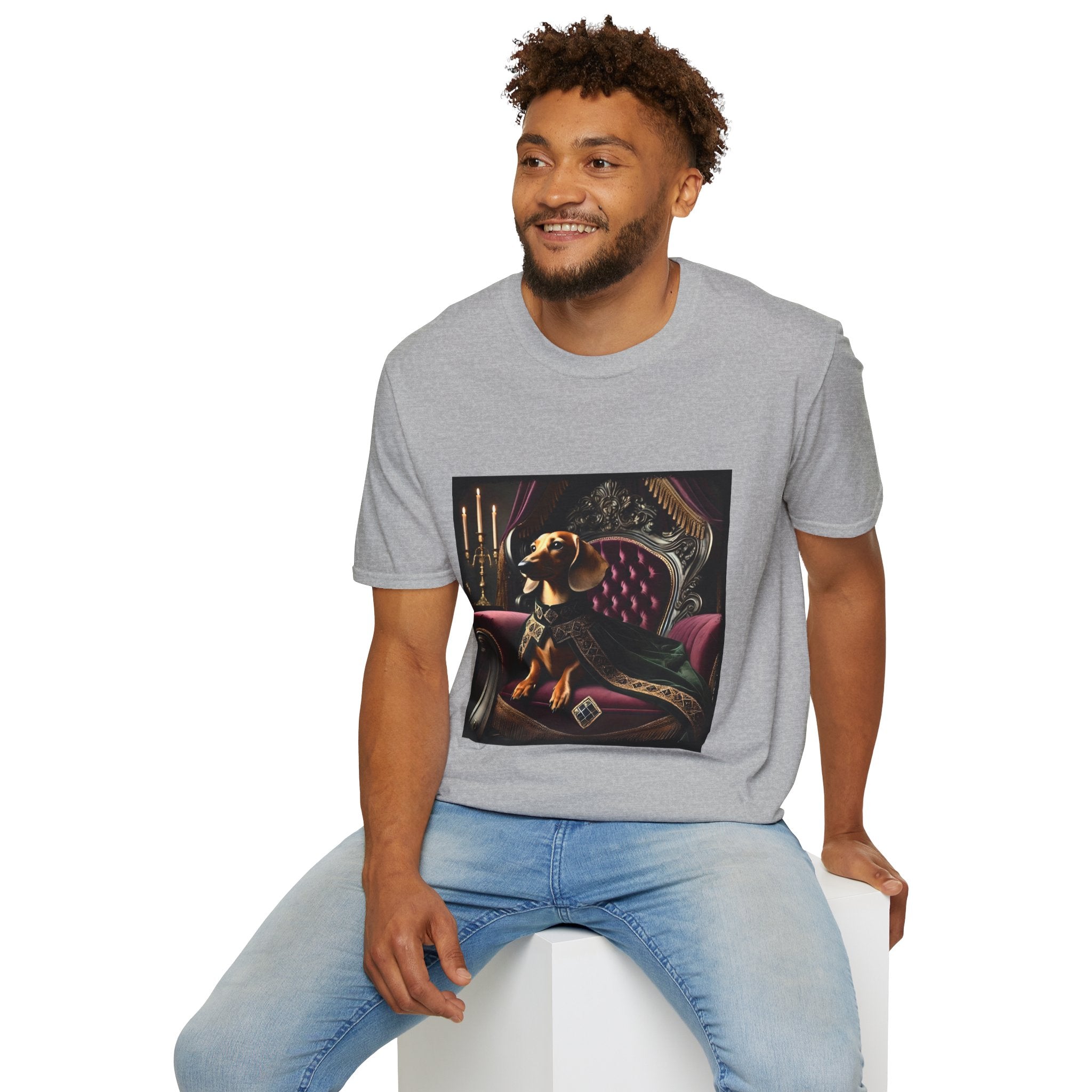 Dachshund Velvet Reign | Unisex Dog T-Shirt